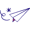 An illustration of a paper plane