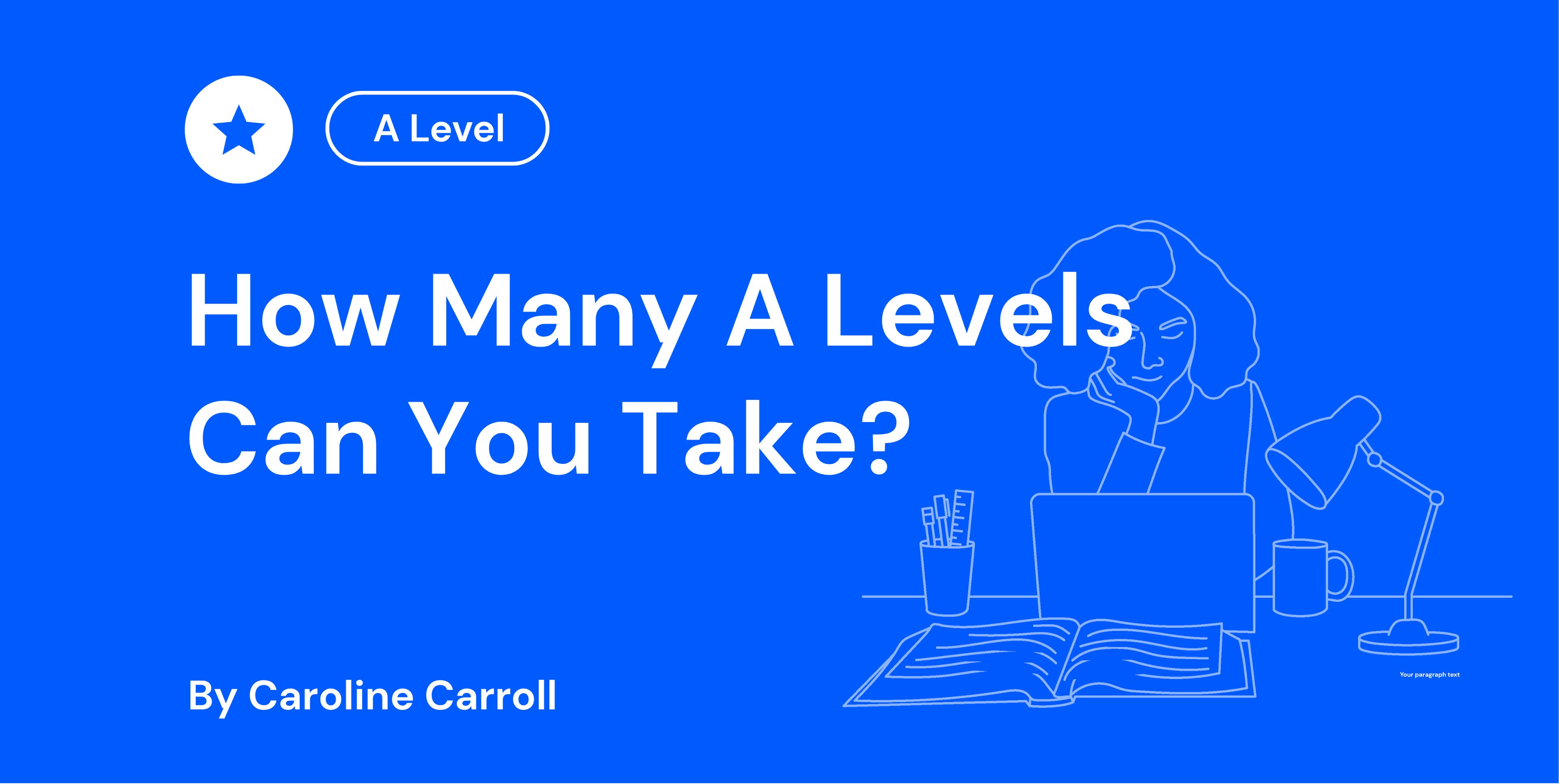 How Many A Levels Can You Take