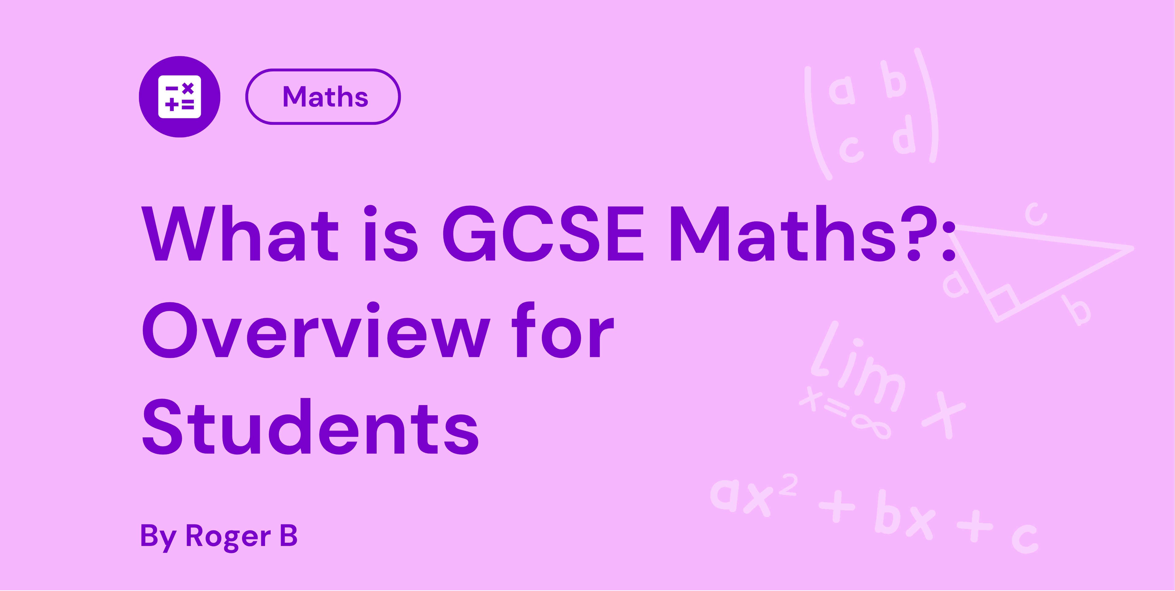 What is GCSE Maths?