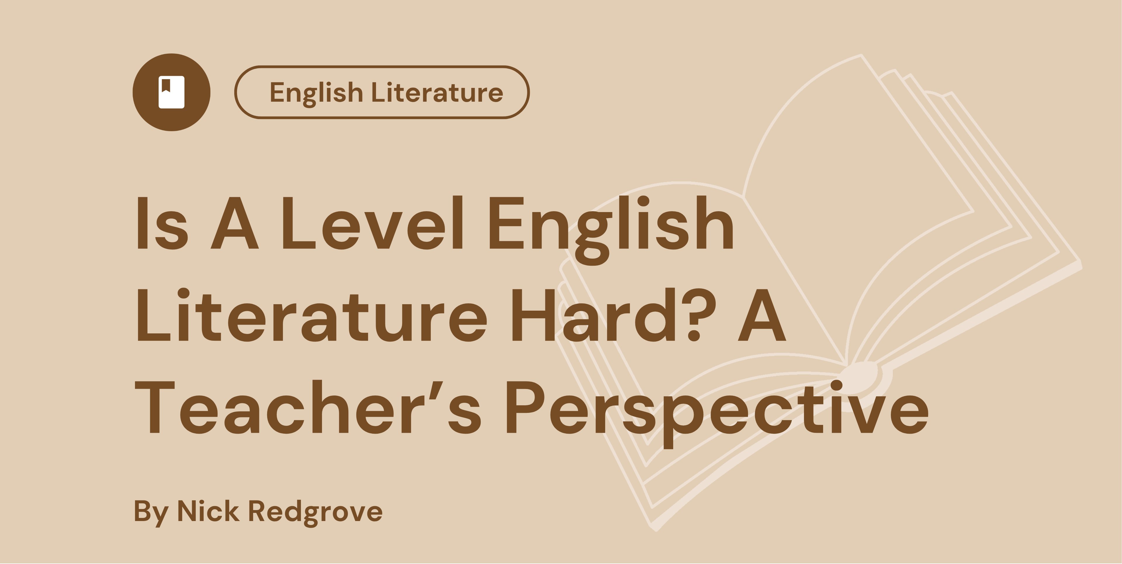 A level English Literature Hard?