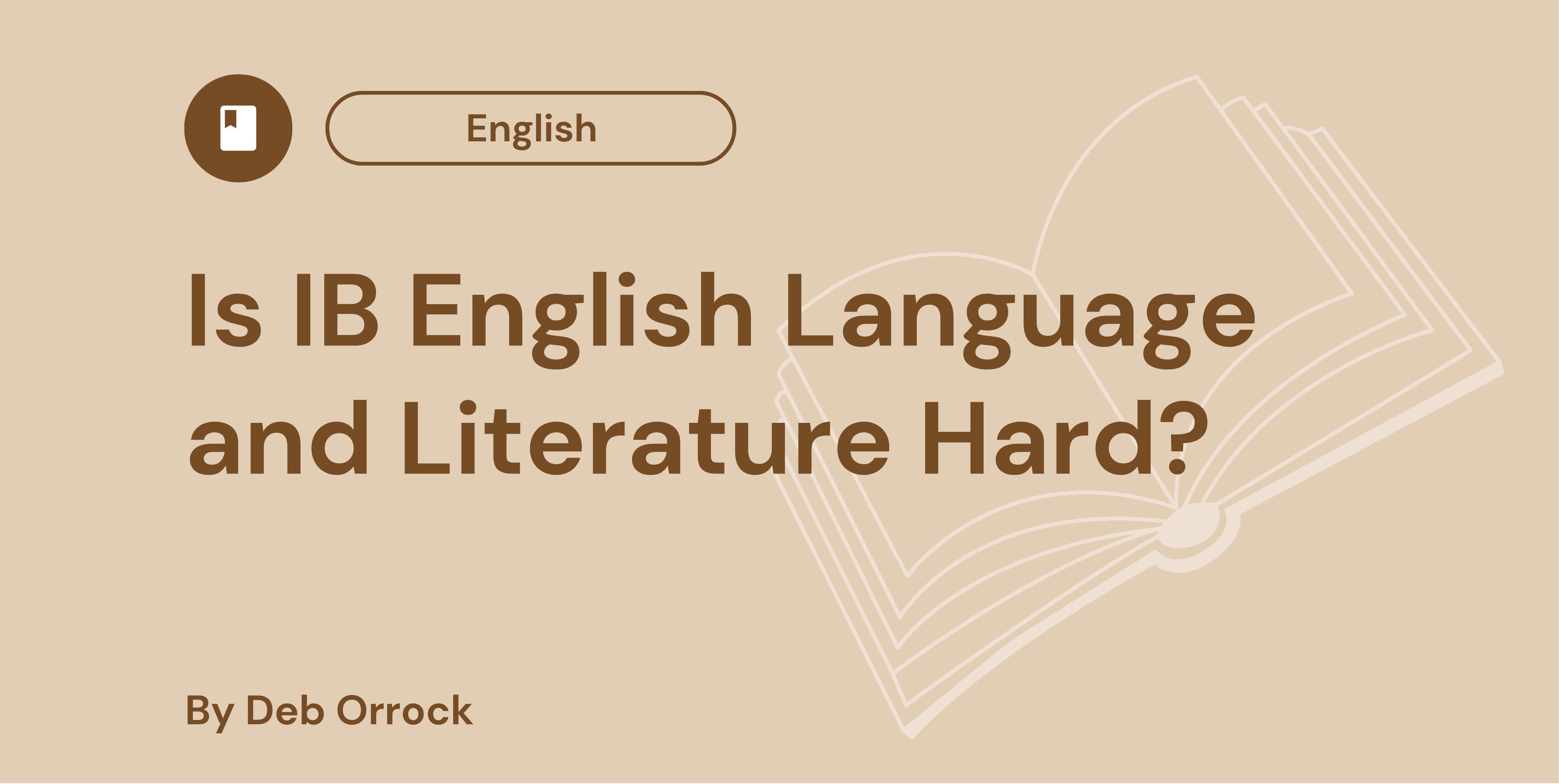 Is IB English Language and Literature Hard