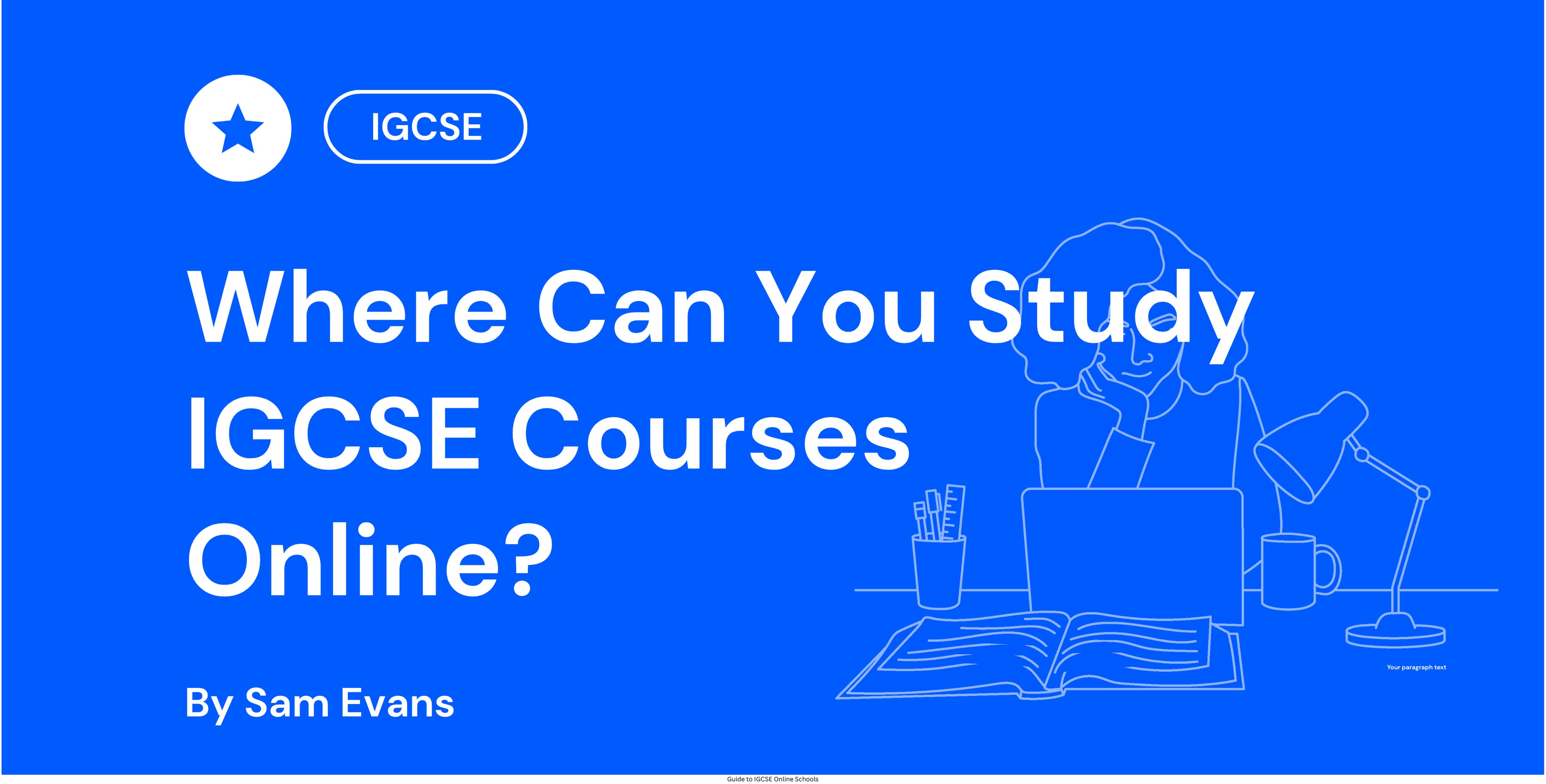Where Can You Study IGCSE Courses Online