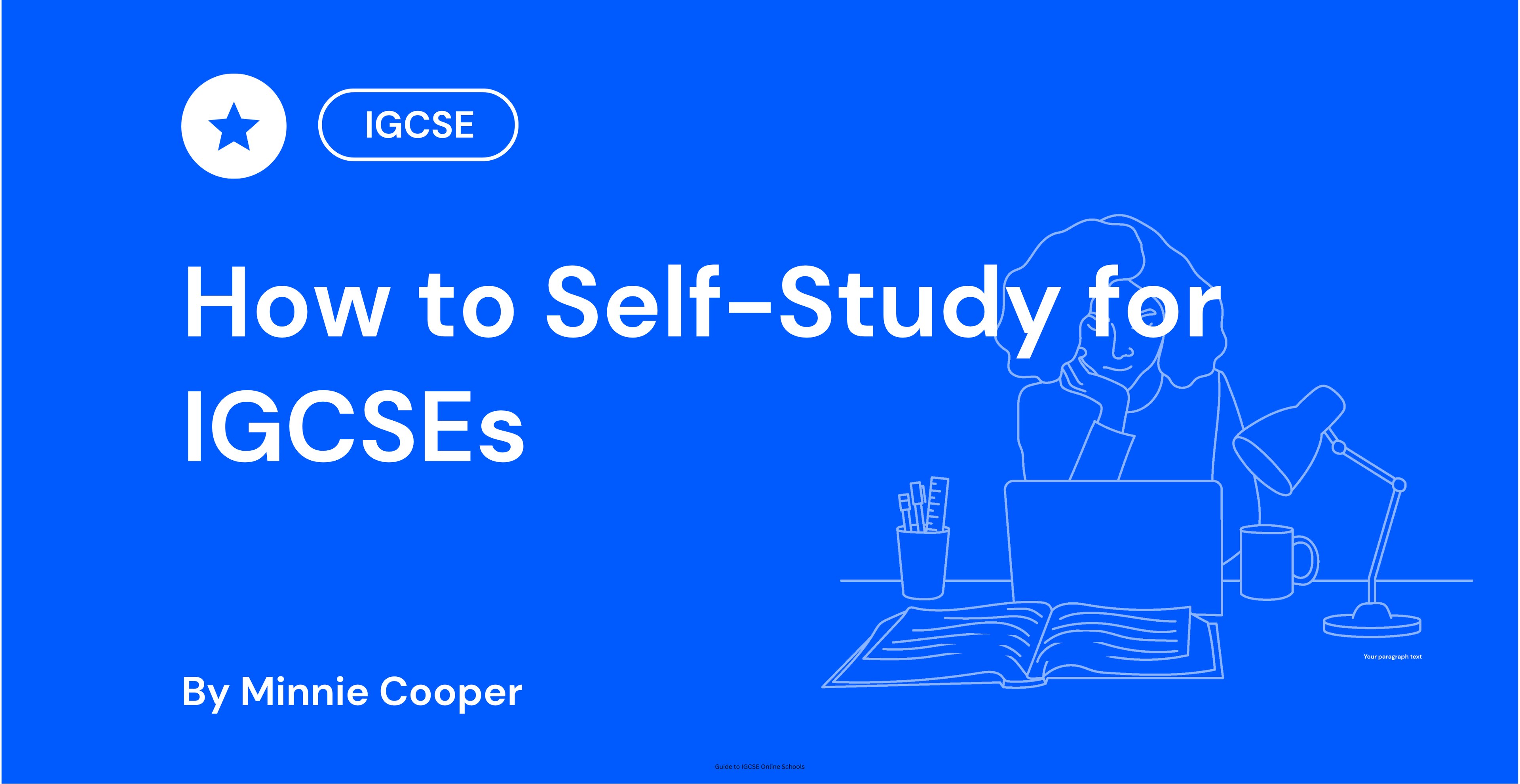 How to Self-Study for IGCSEs