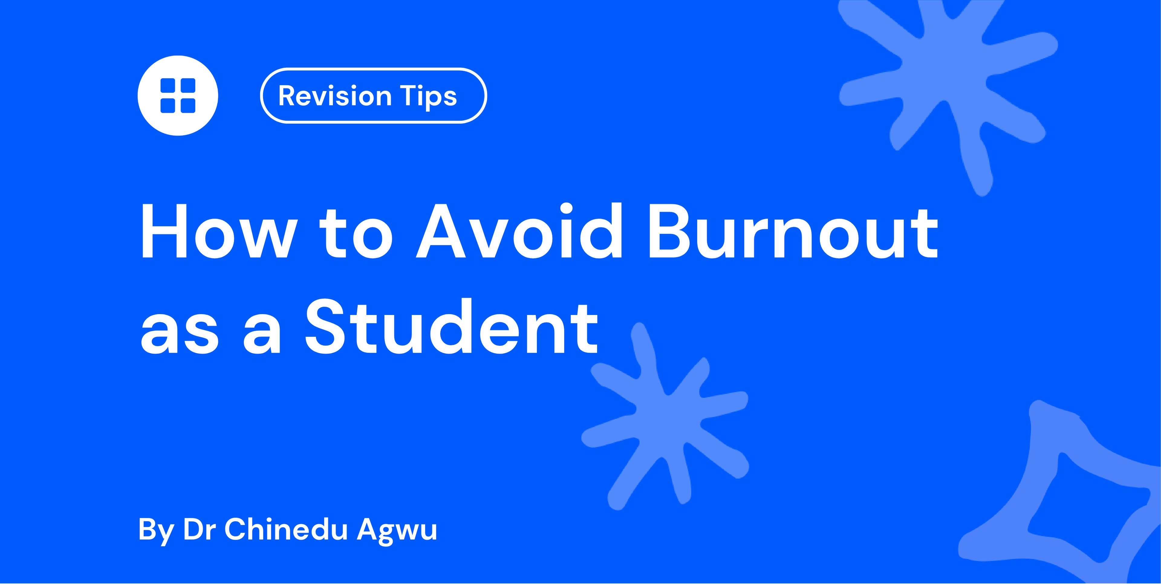 How to Avoid Burnout as a Student