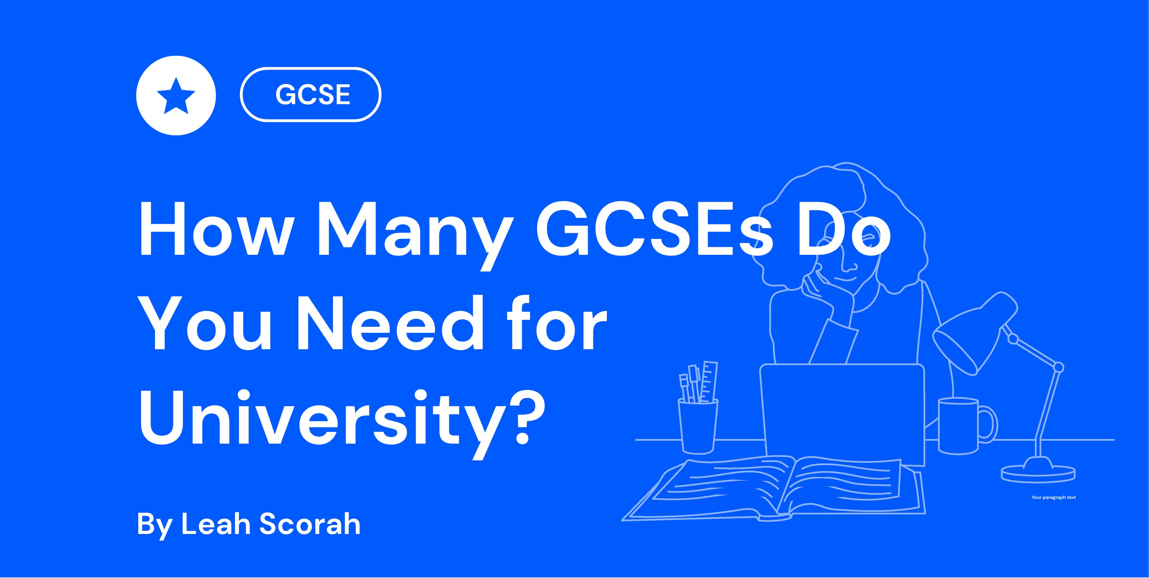 How Many GCSEs Do You Need for University