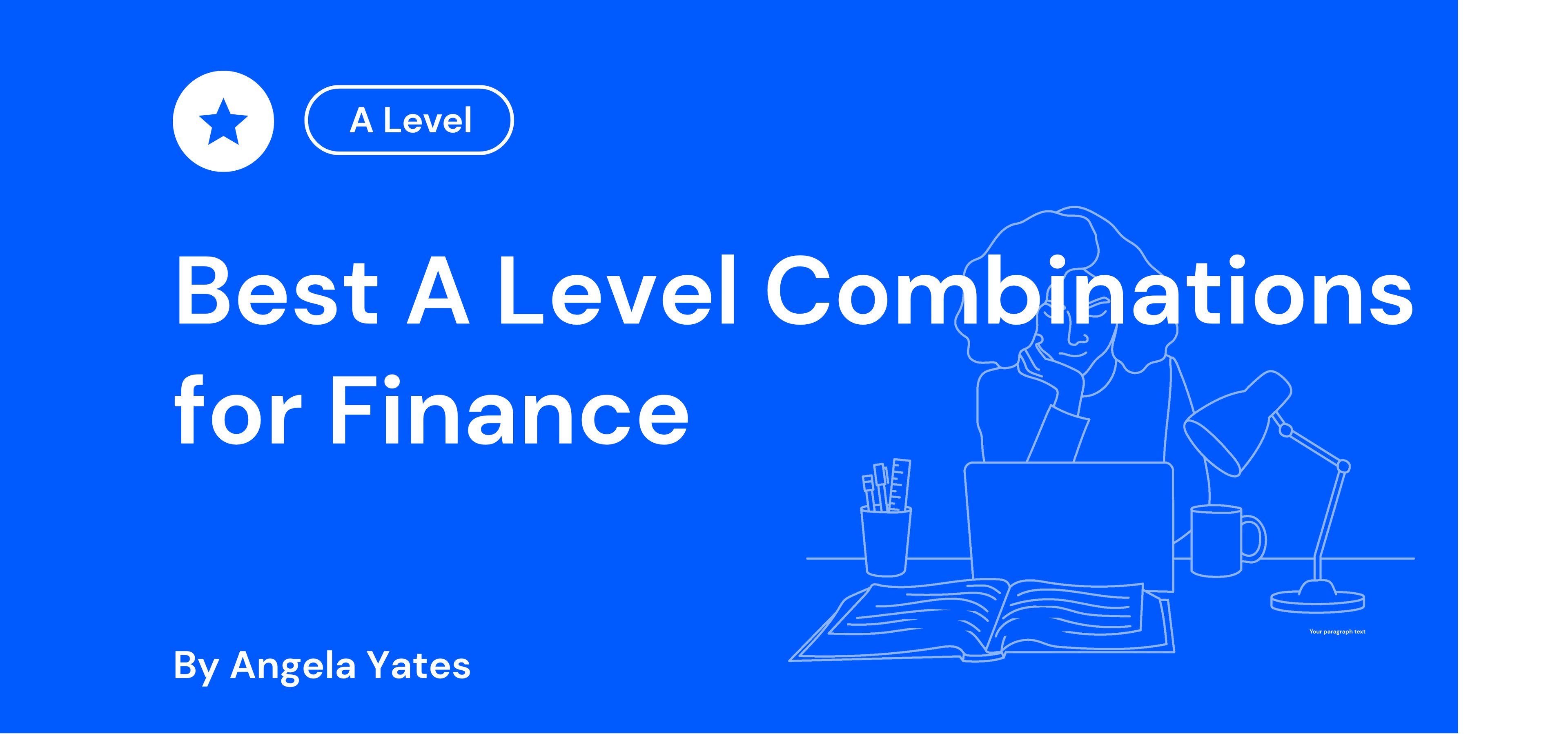 Best A Level Combinations for Finance