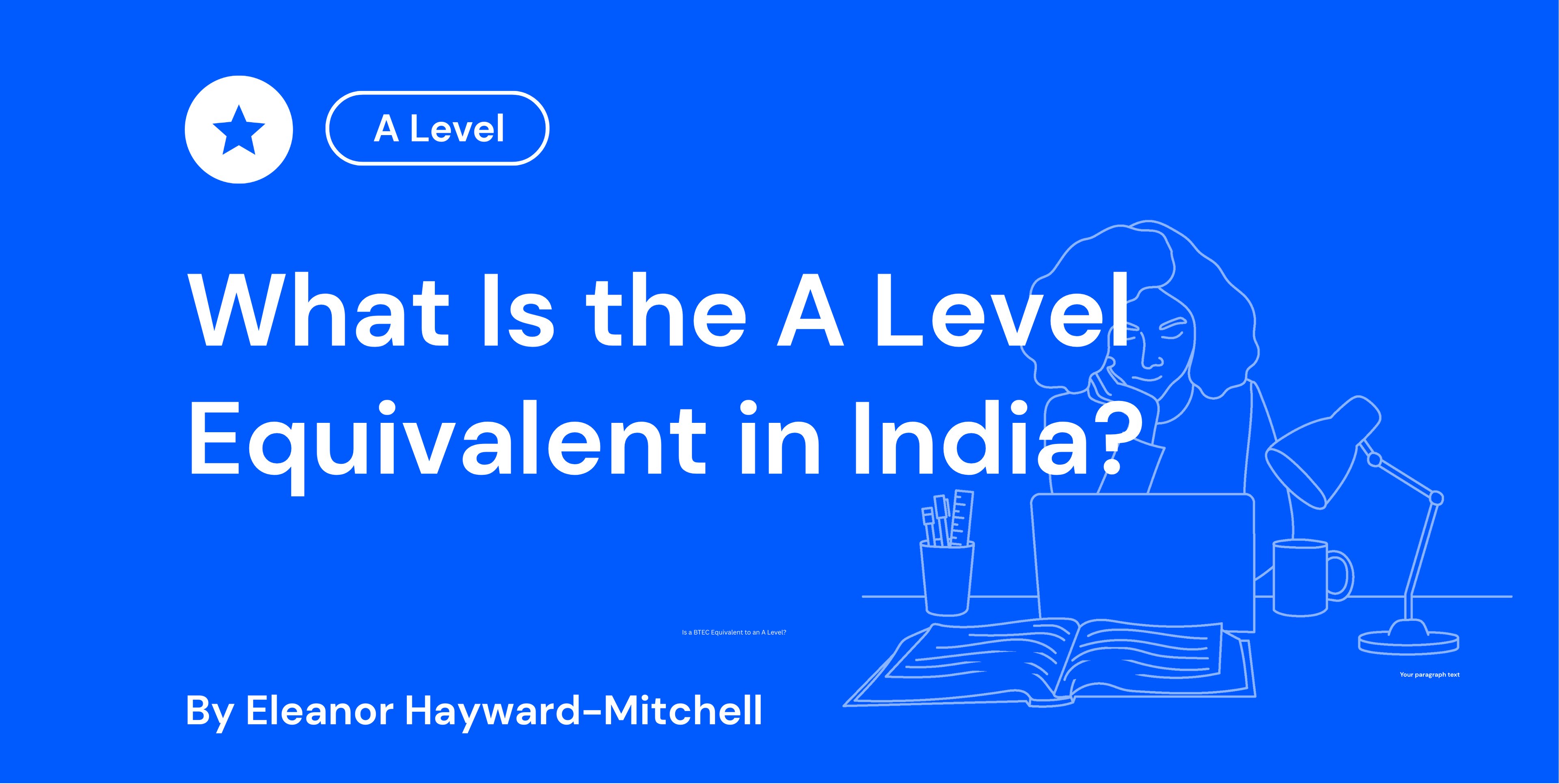 What Is the A Level Equivalent in India?