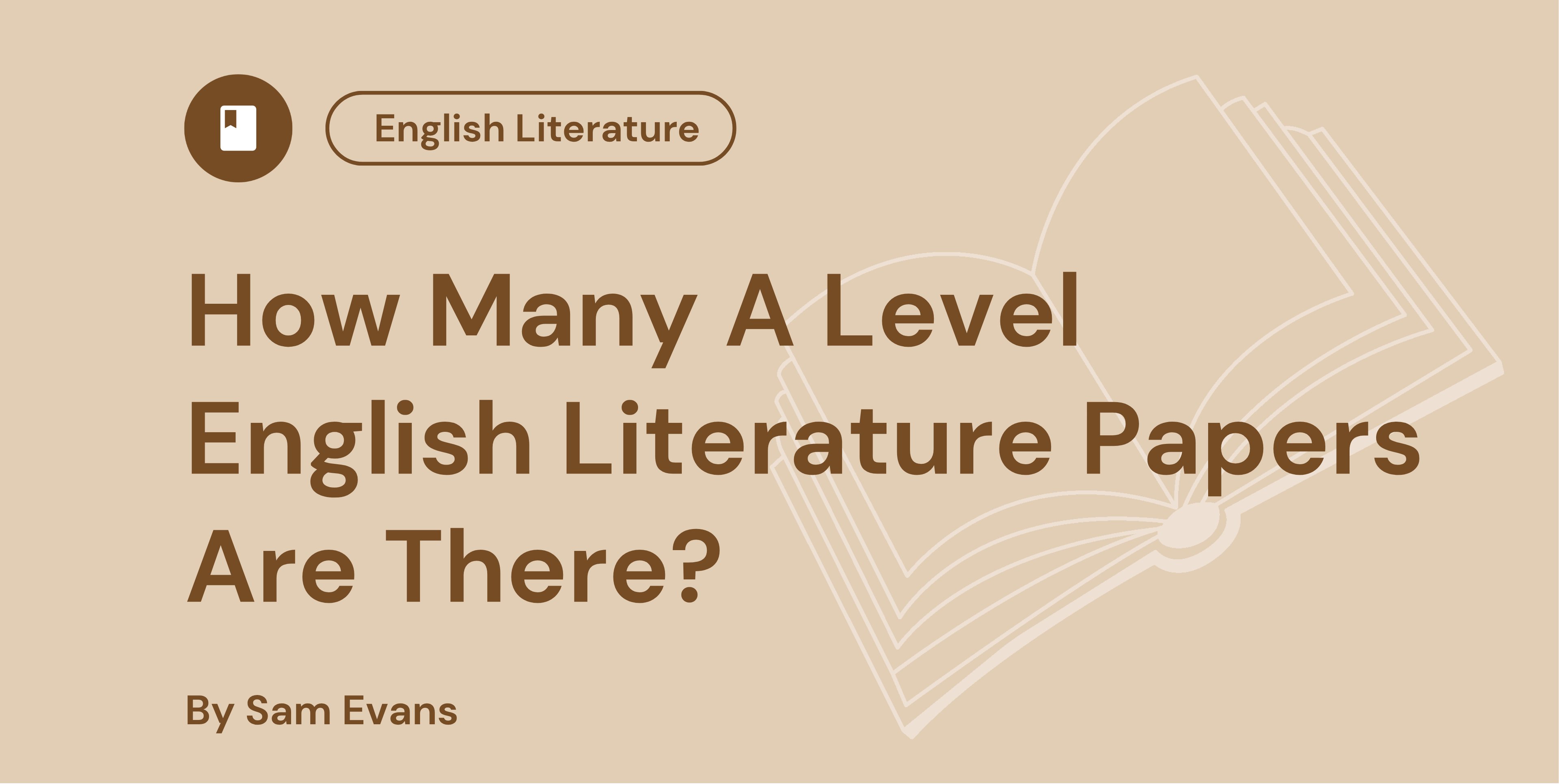 How Many A Level English Literature Papers Are There