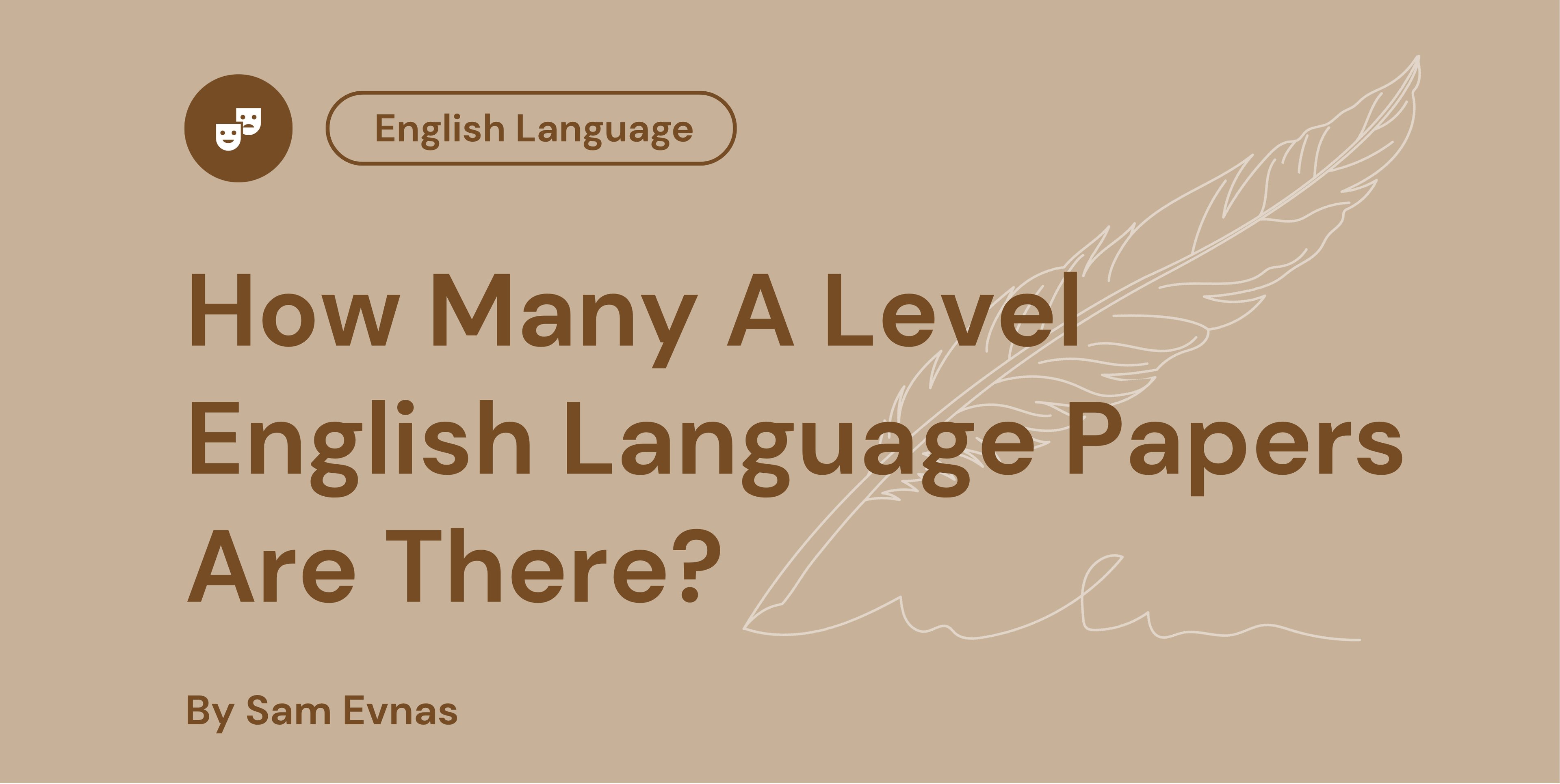 How Many A Level English Language Papers Are There