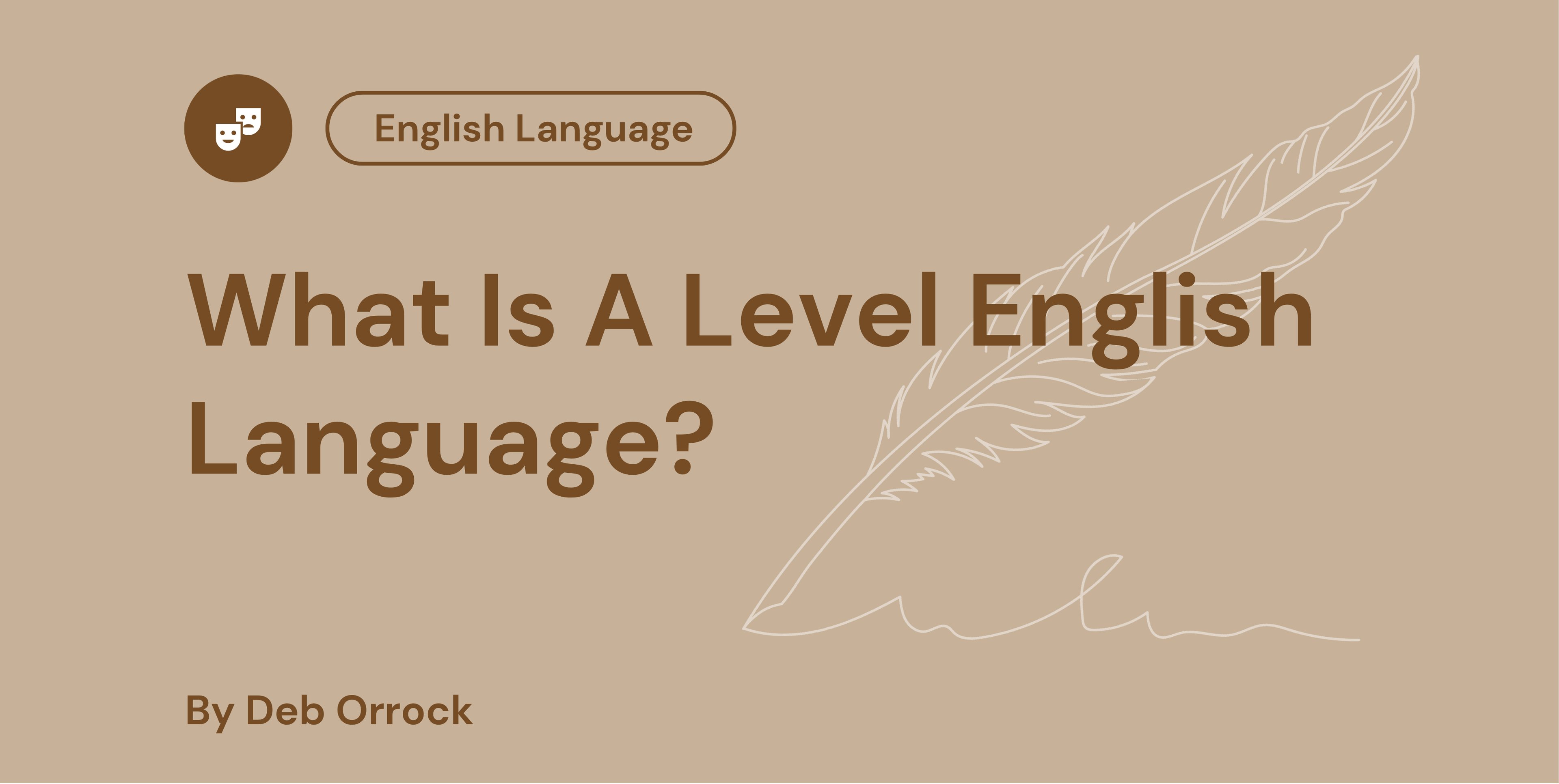 What Is A Level English Language