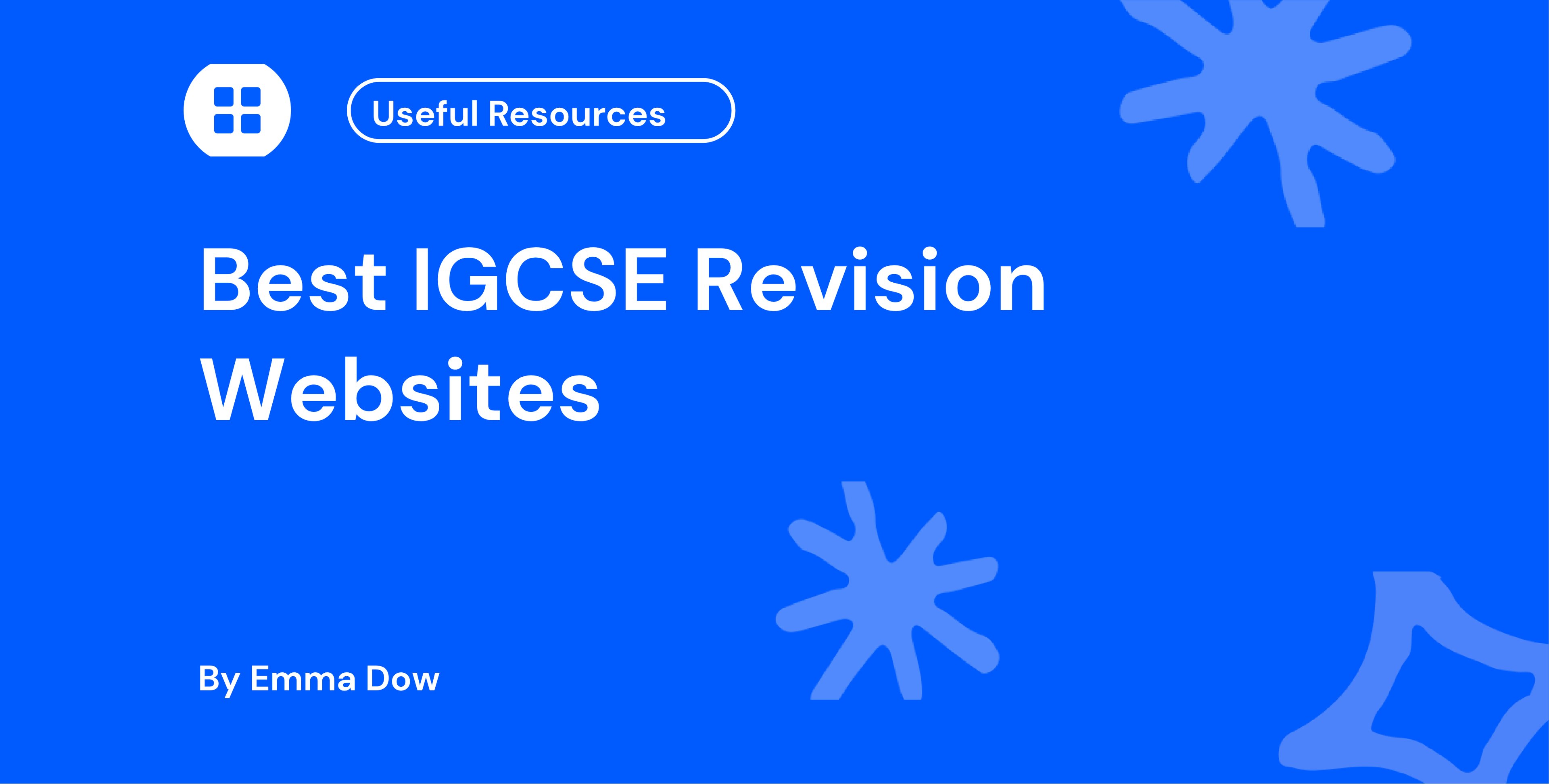 Best IGCSE Revision Websites