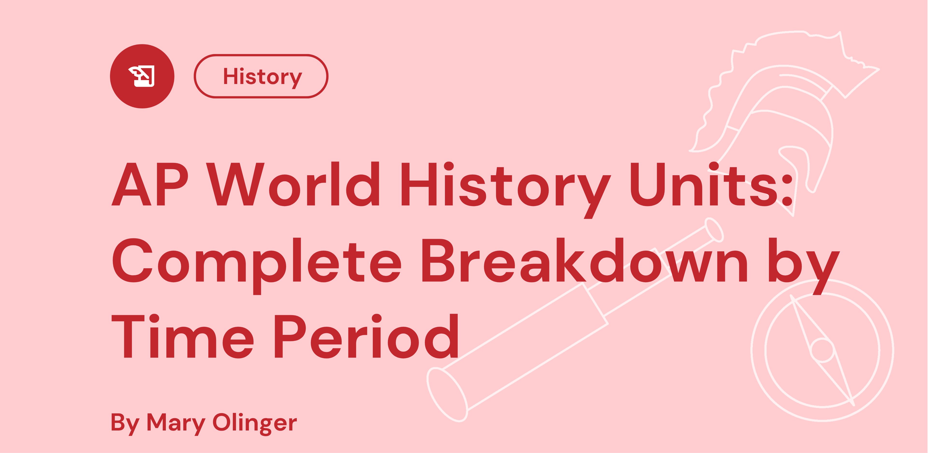 AP World History Units Complete Breakdown by Time Period