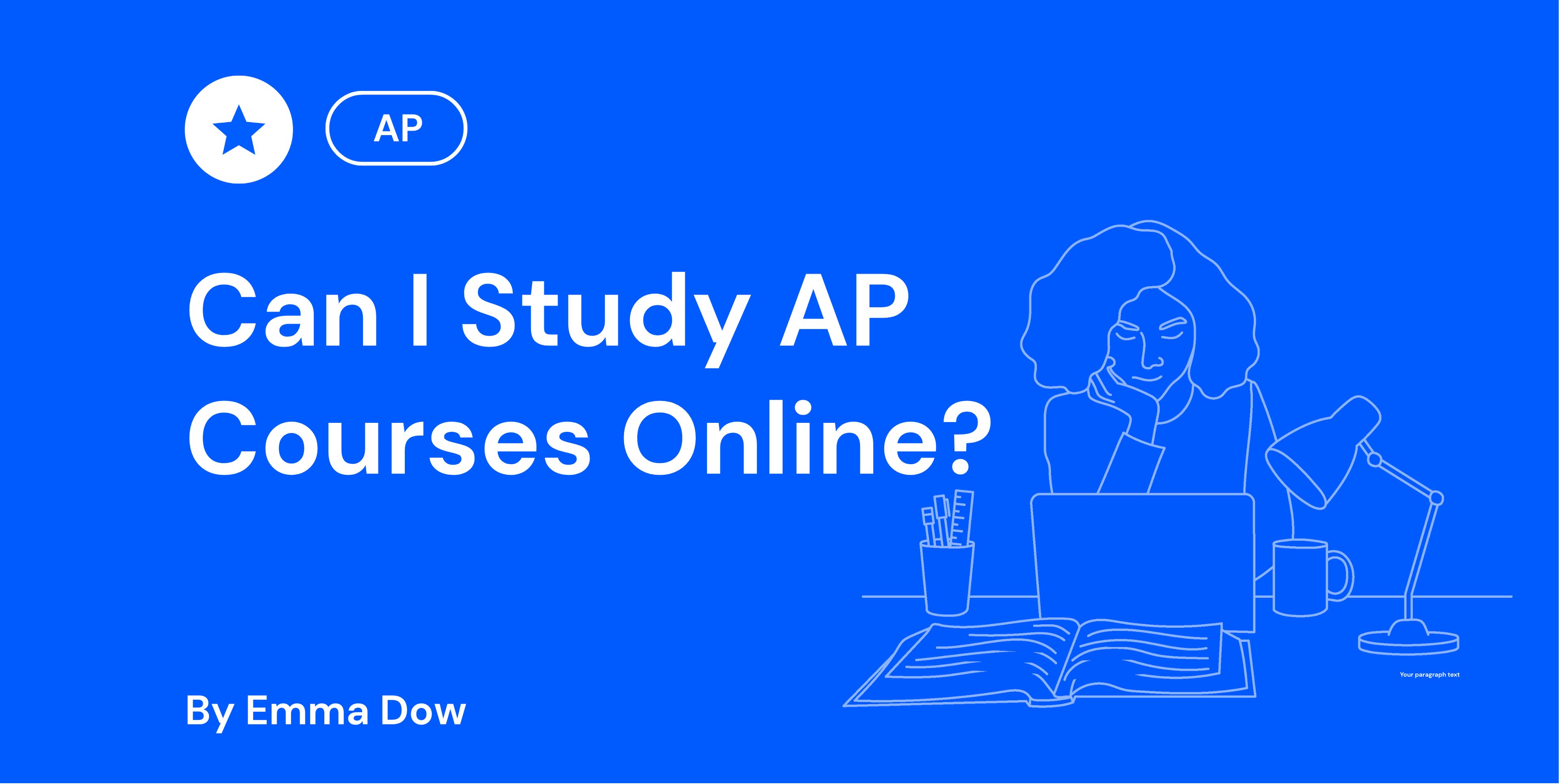 Can I Study AP Courses Online
