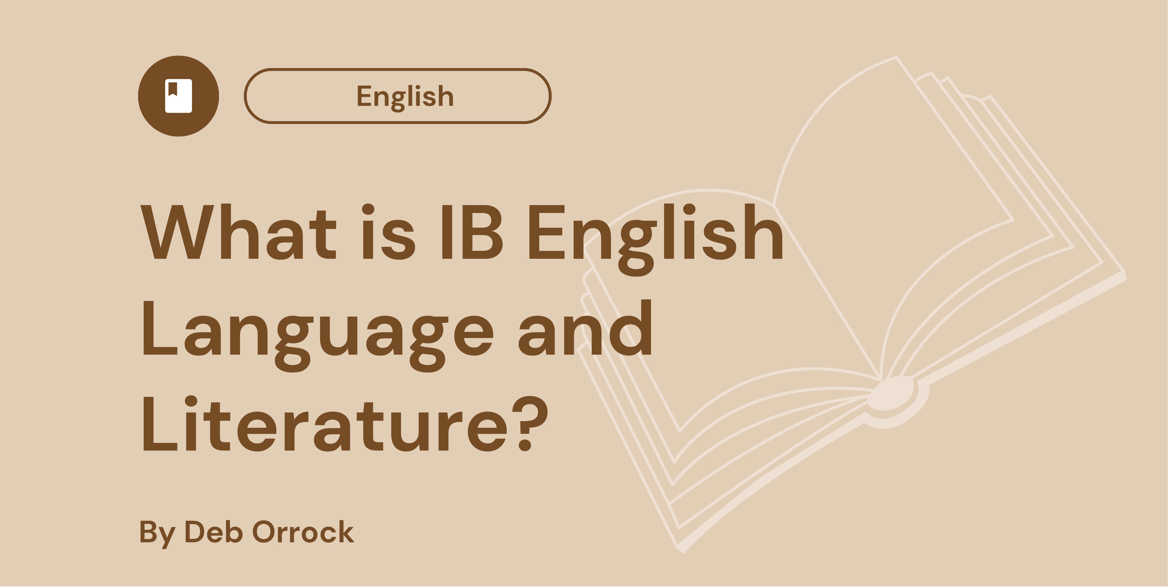 What is IB English Language and Literature?