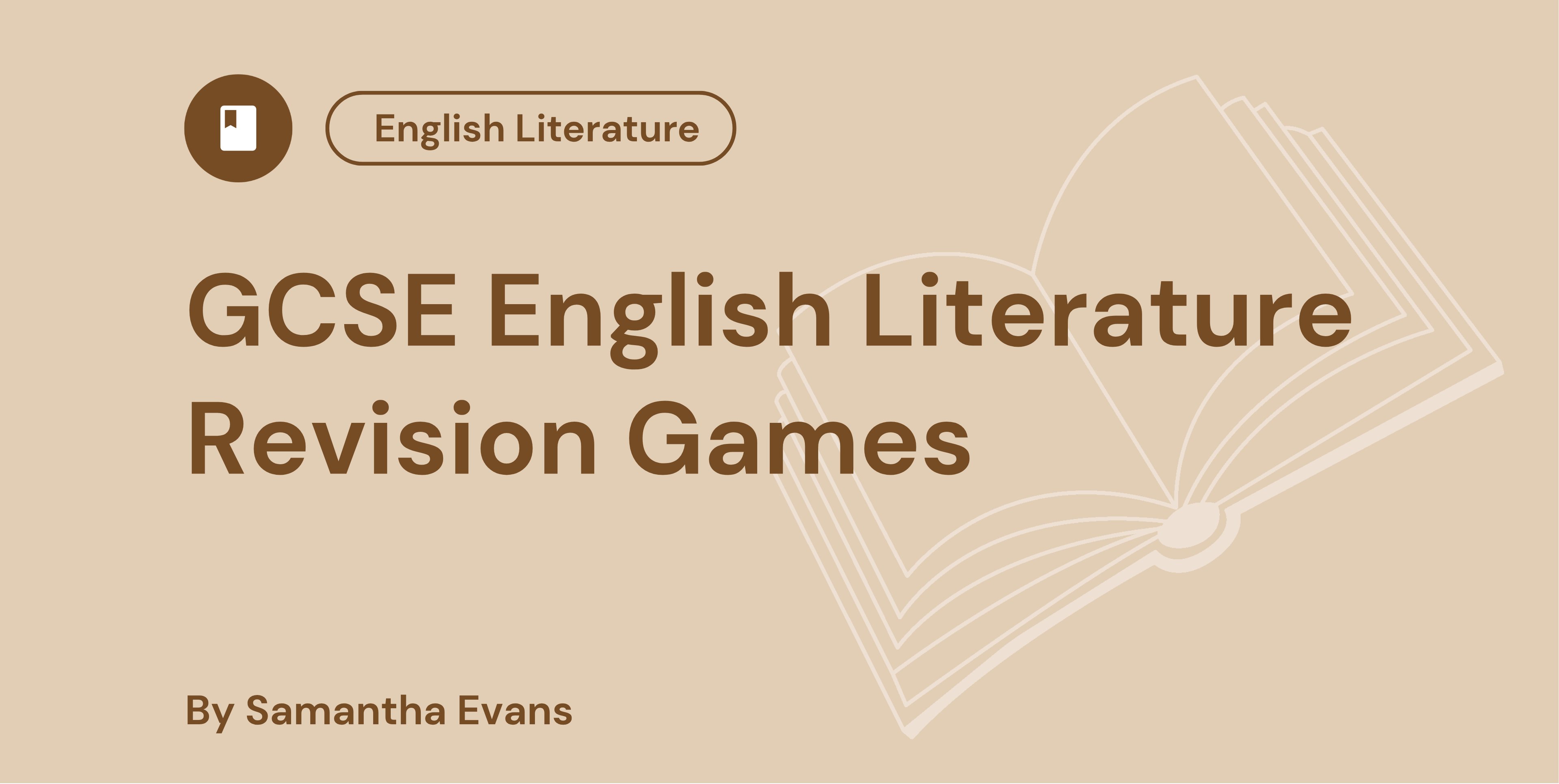 GCSE English Literature Revision Games