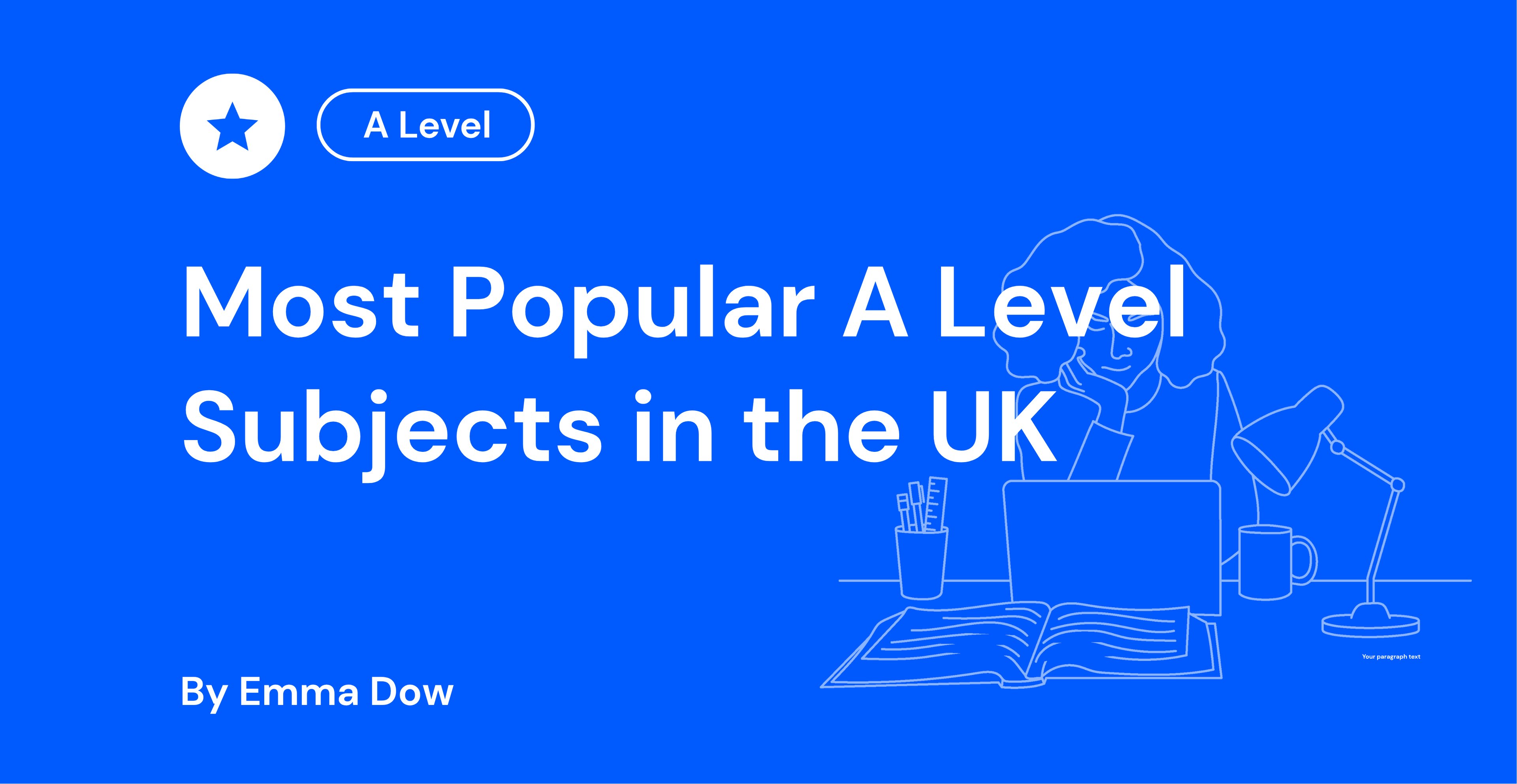 Most Popular A Level Subjects in the UK
