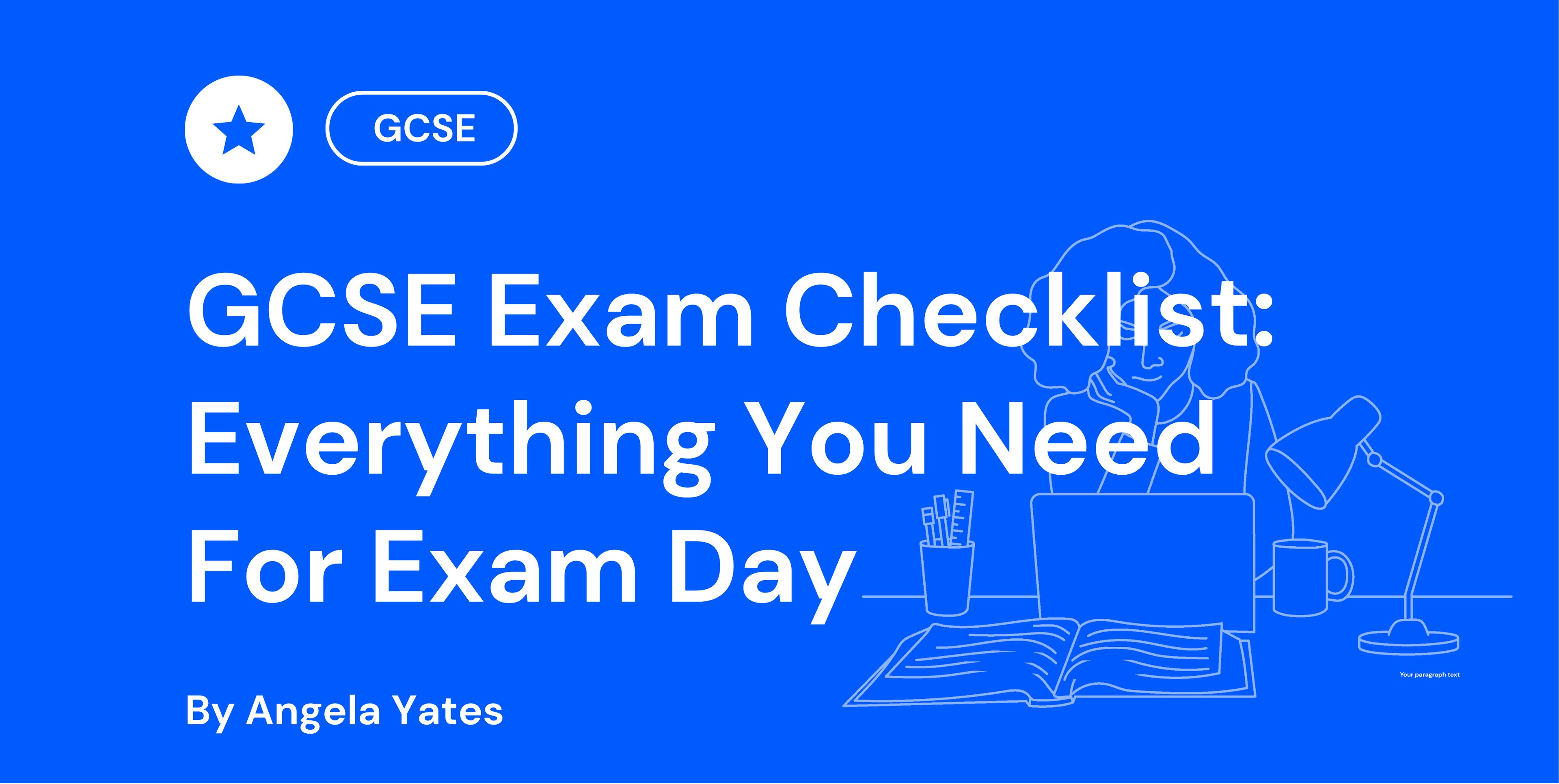 GCSE Exam Checklist Everything You Need For Exam Day