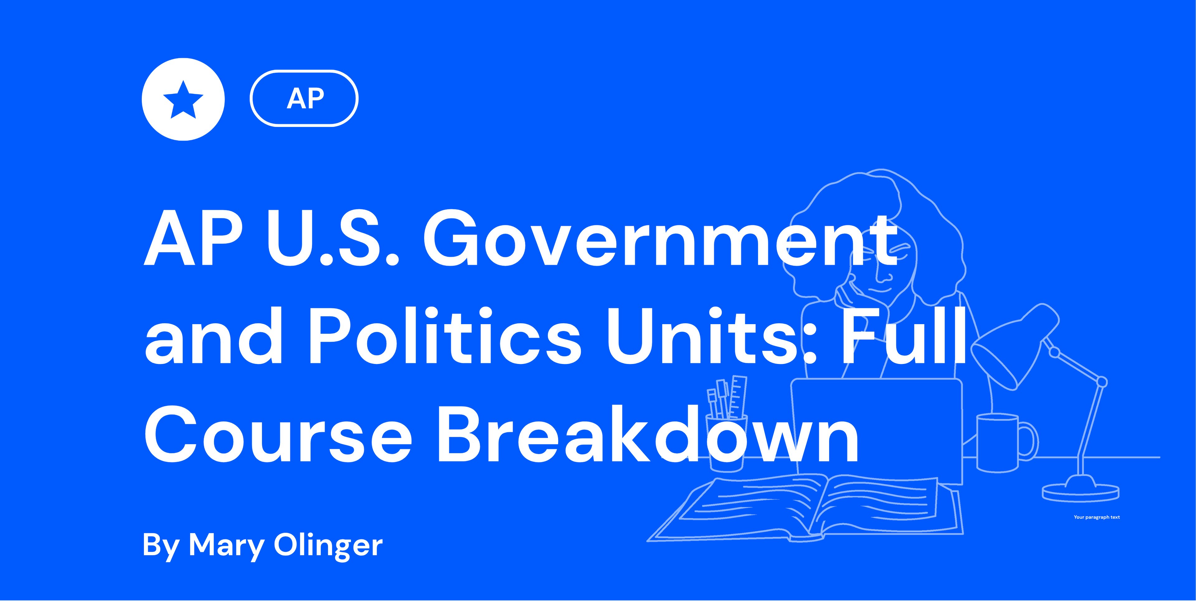 AP U.S. Government and Politics Units Full Course Breakdown