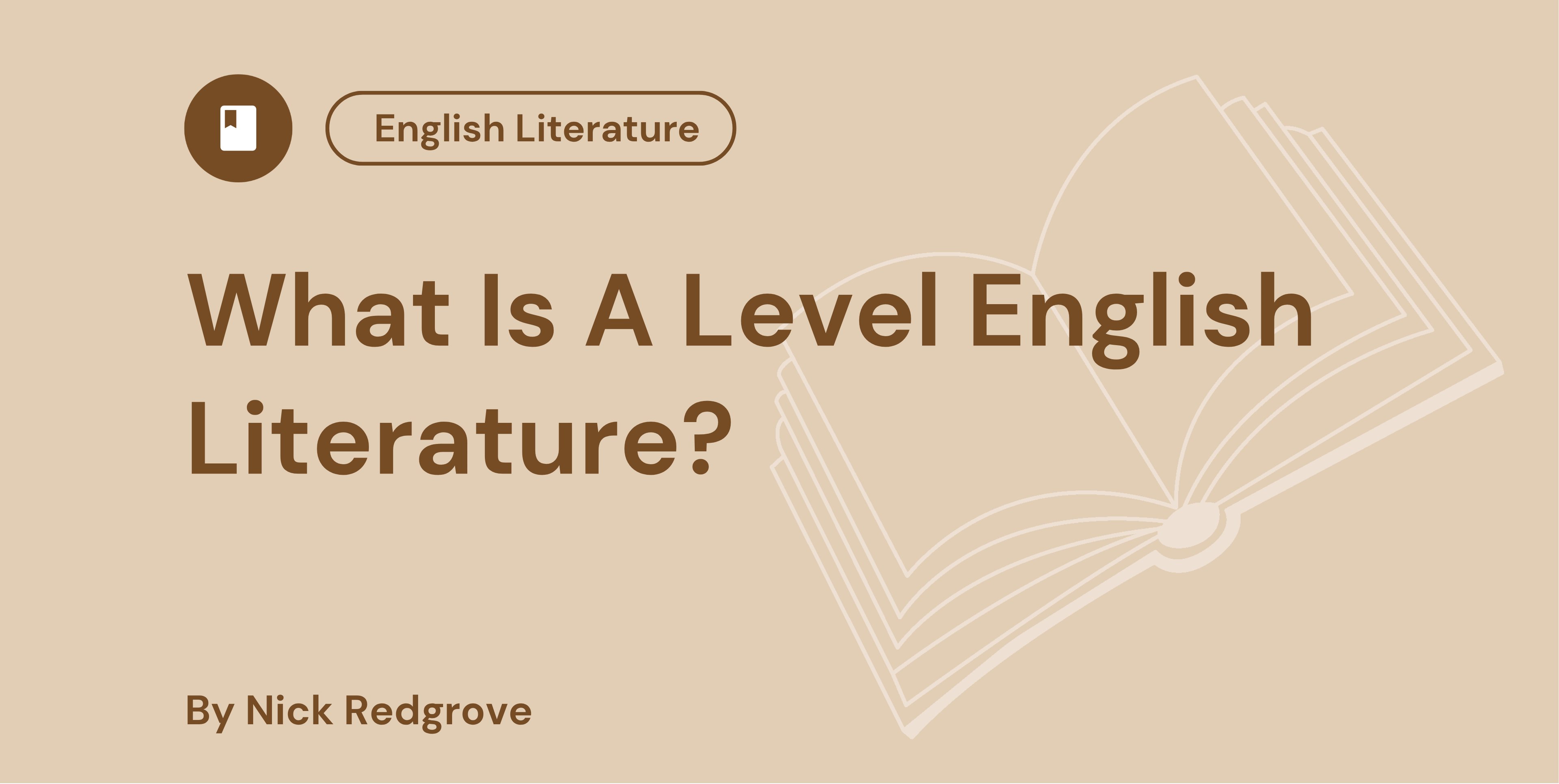 What Is A Level English Literature?
