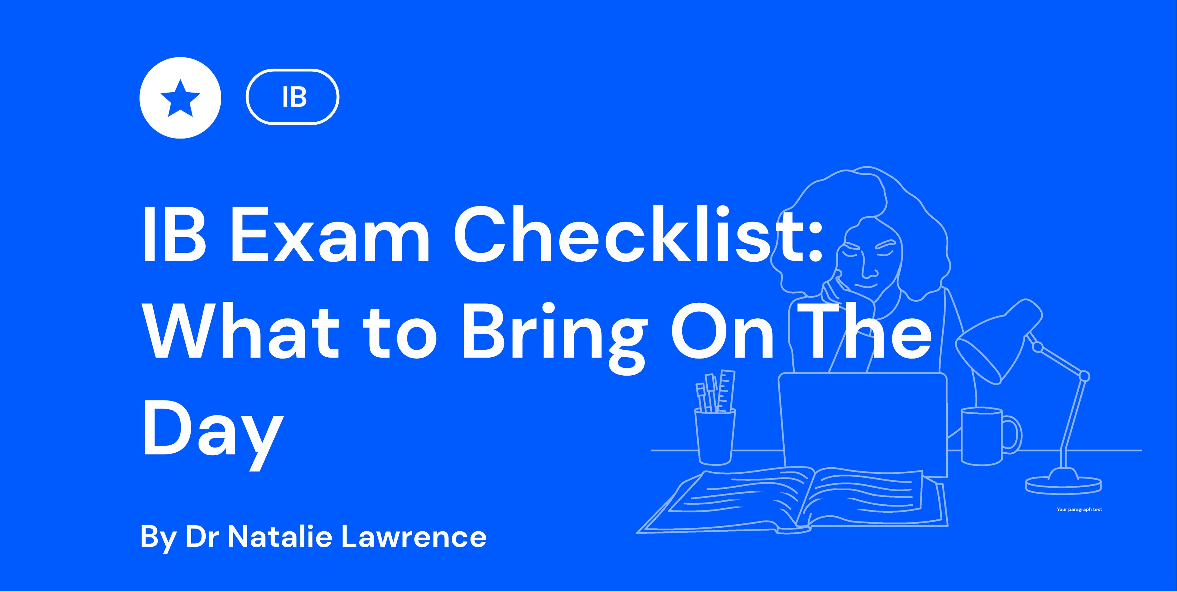 IB Exam Checklist What to Bring On The Day