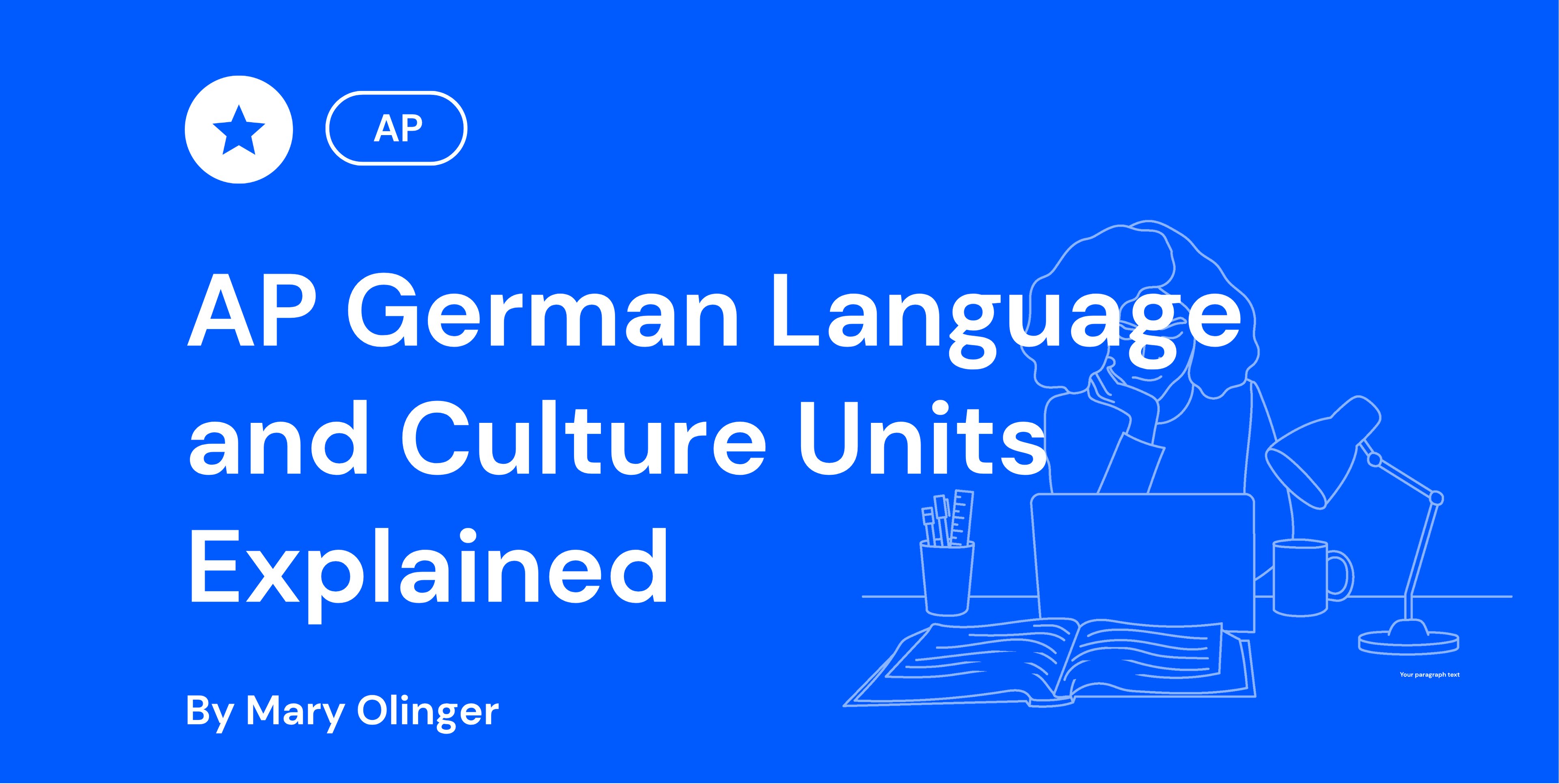 AP German Language and Culture Units Explained