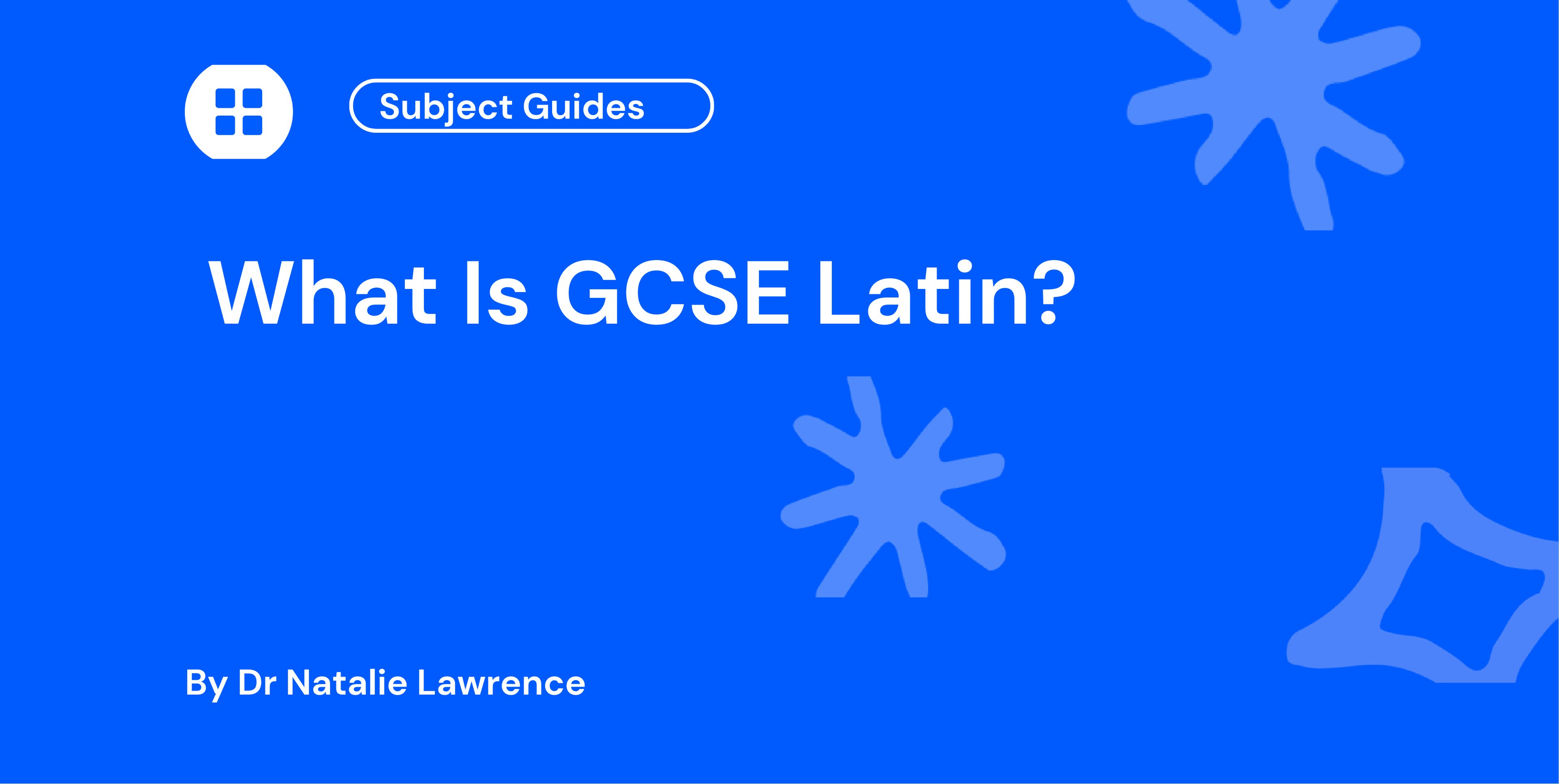 What Is GCSE Latin?