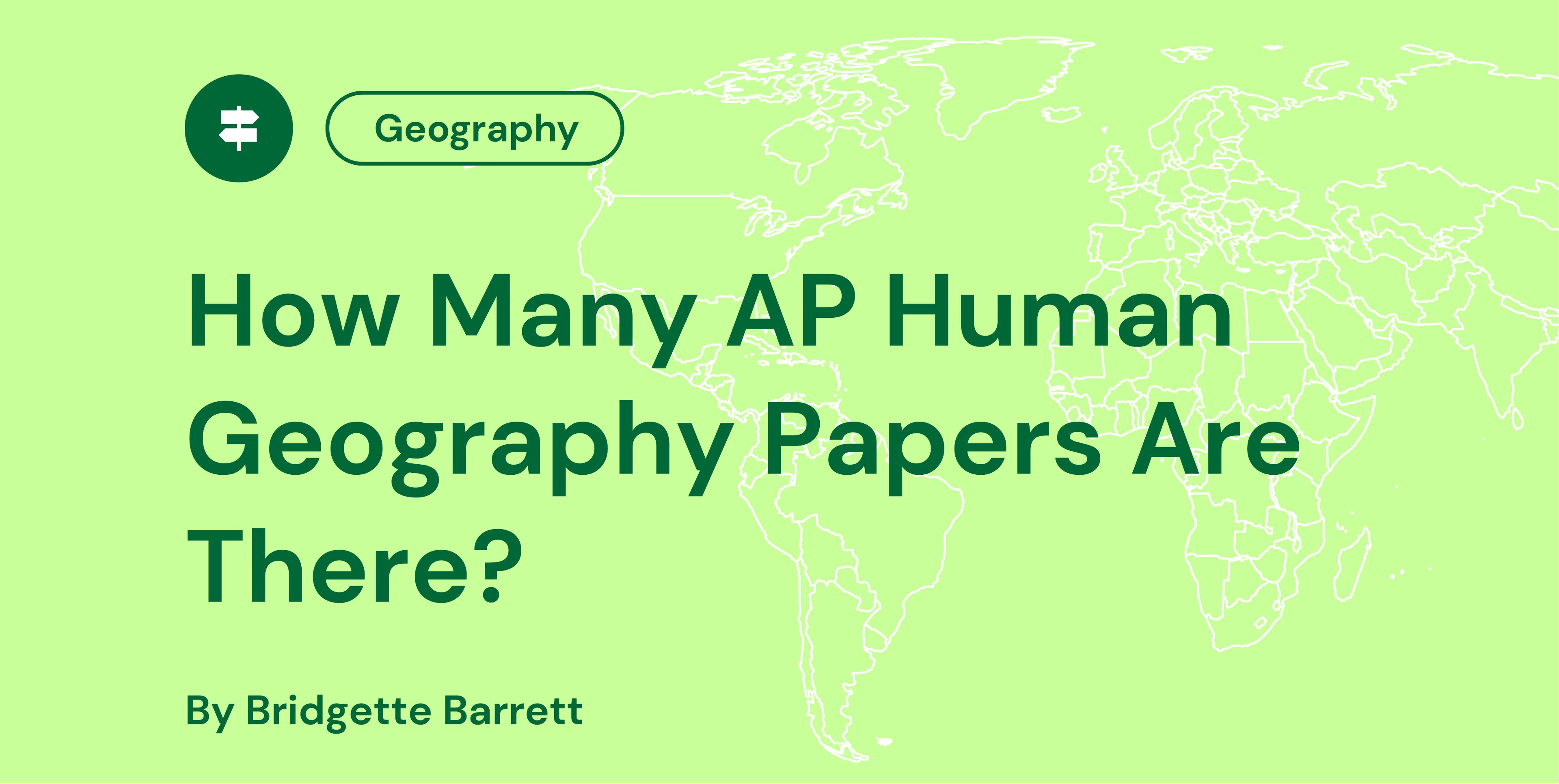 How Many AP Human Geography Papers Are There
