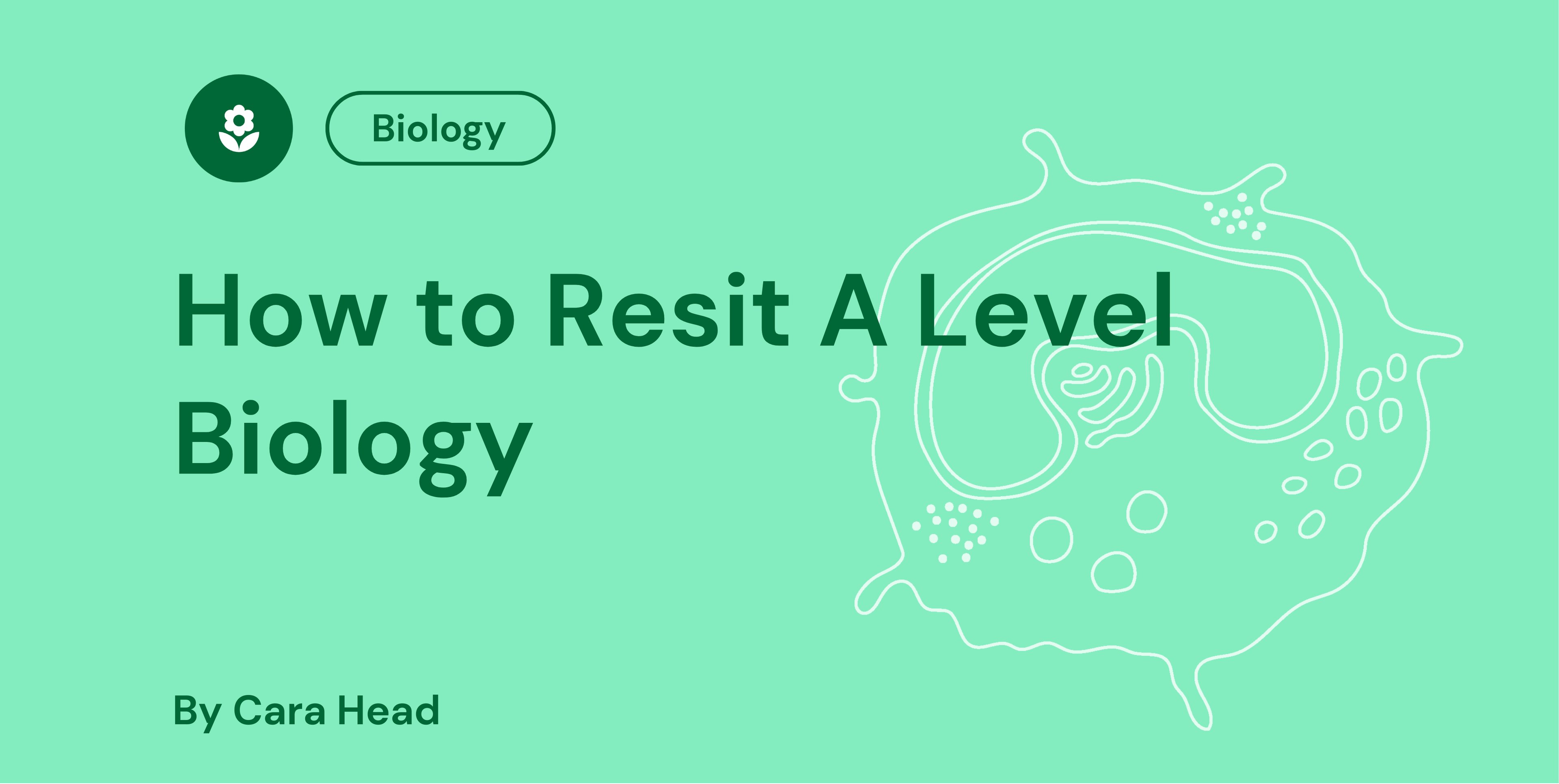 How to Resit A Level Biology