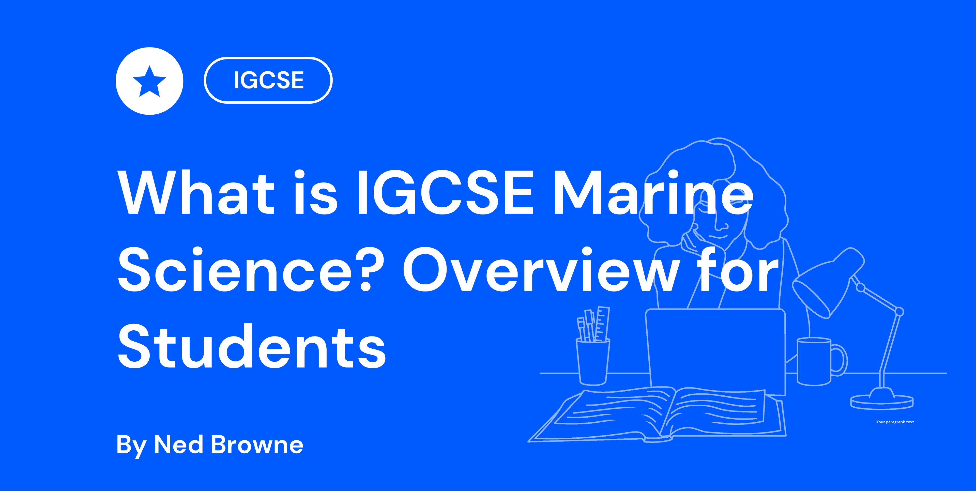 What is IGCSE Marine Science Overview for Students