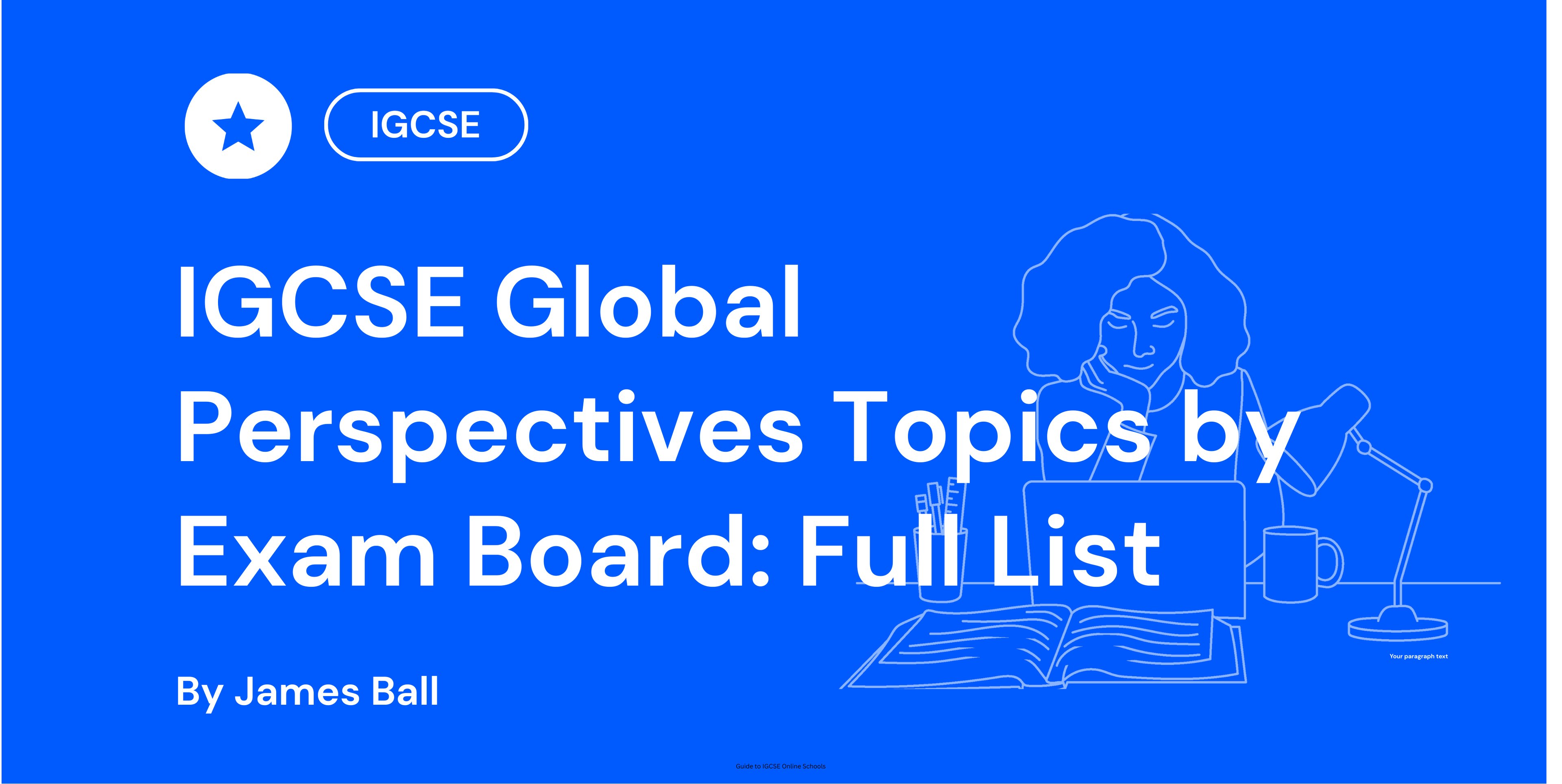 IGCSE Global Perspectives Topics by Exam Board Full List