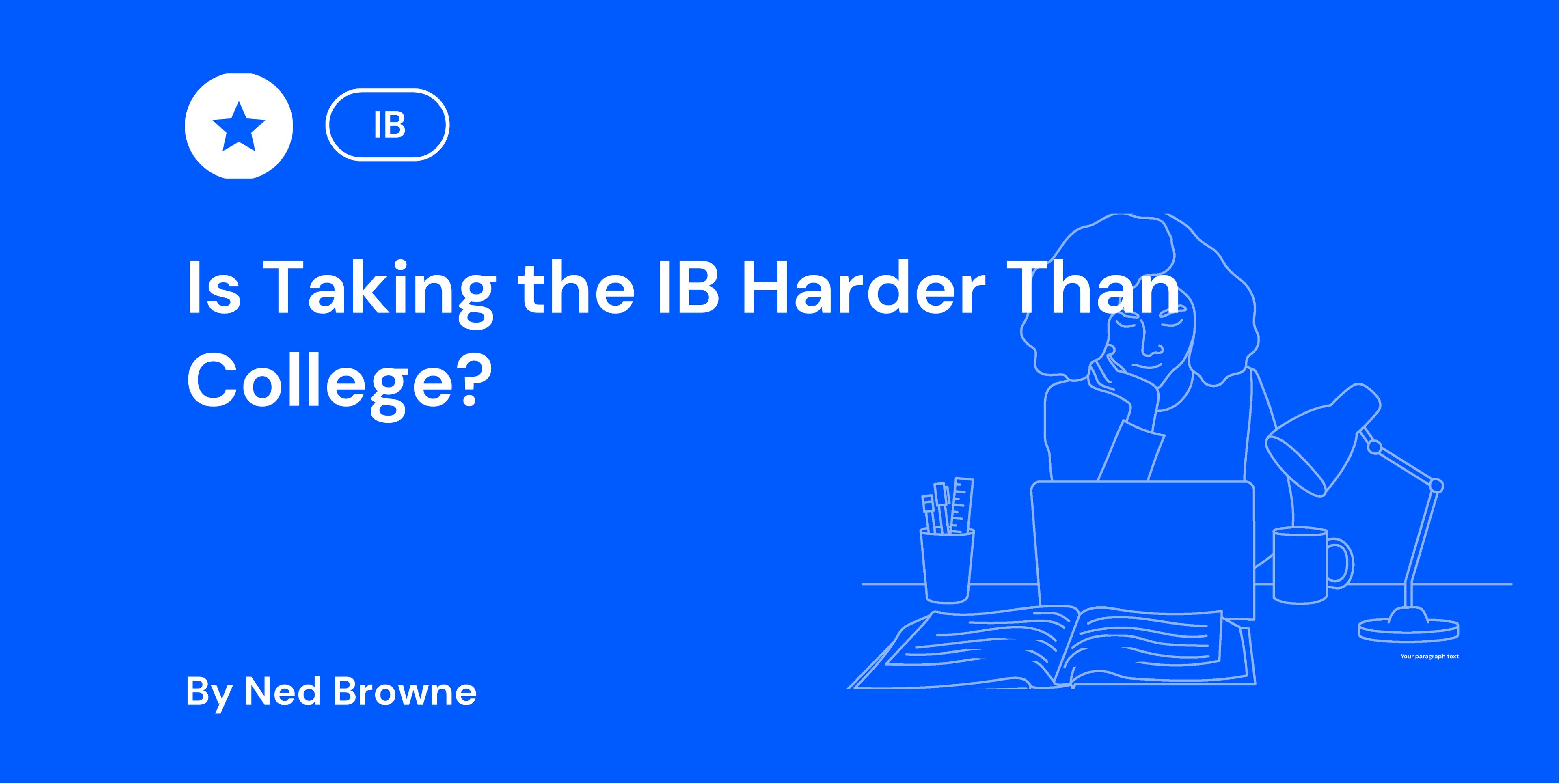 Is Taking the IB Harder Than College?