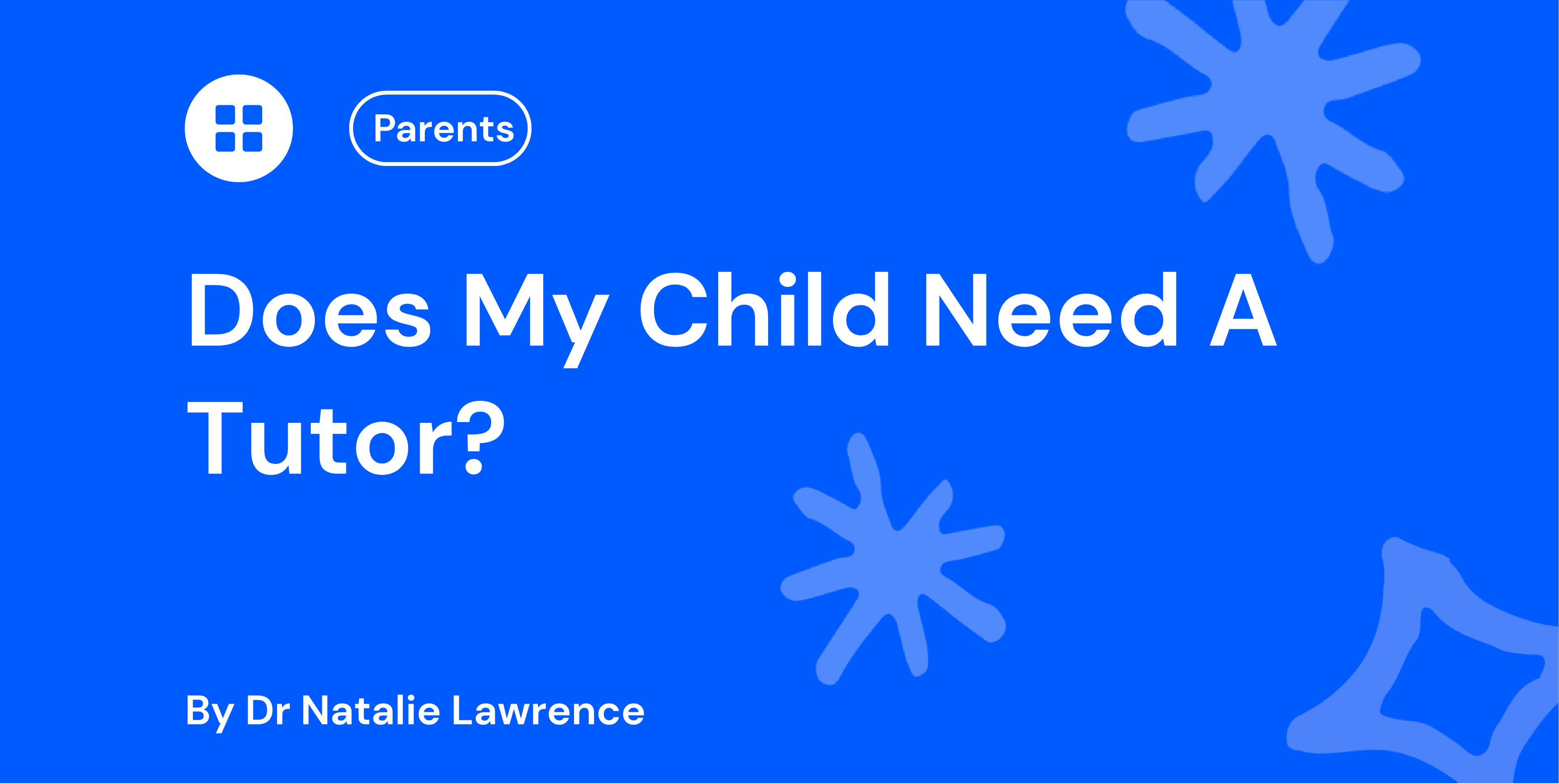 Does My Child Need A Tutor