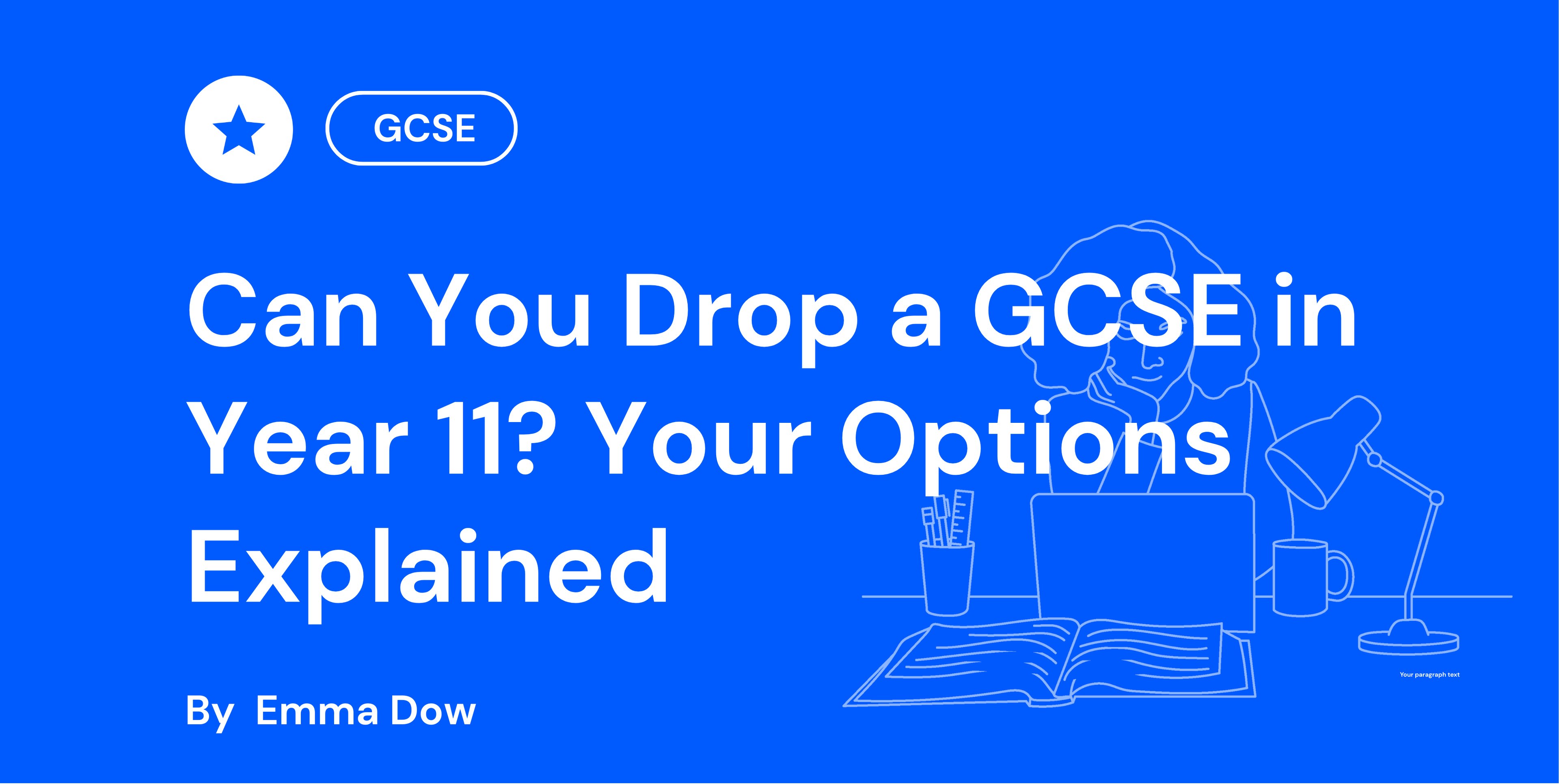 Can You Drop a GCSE in Year 11 Your Options Explained