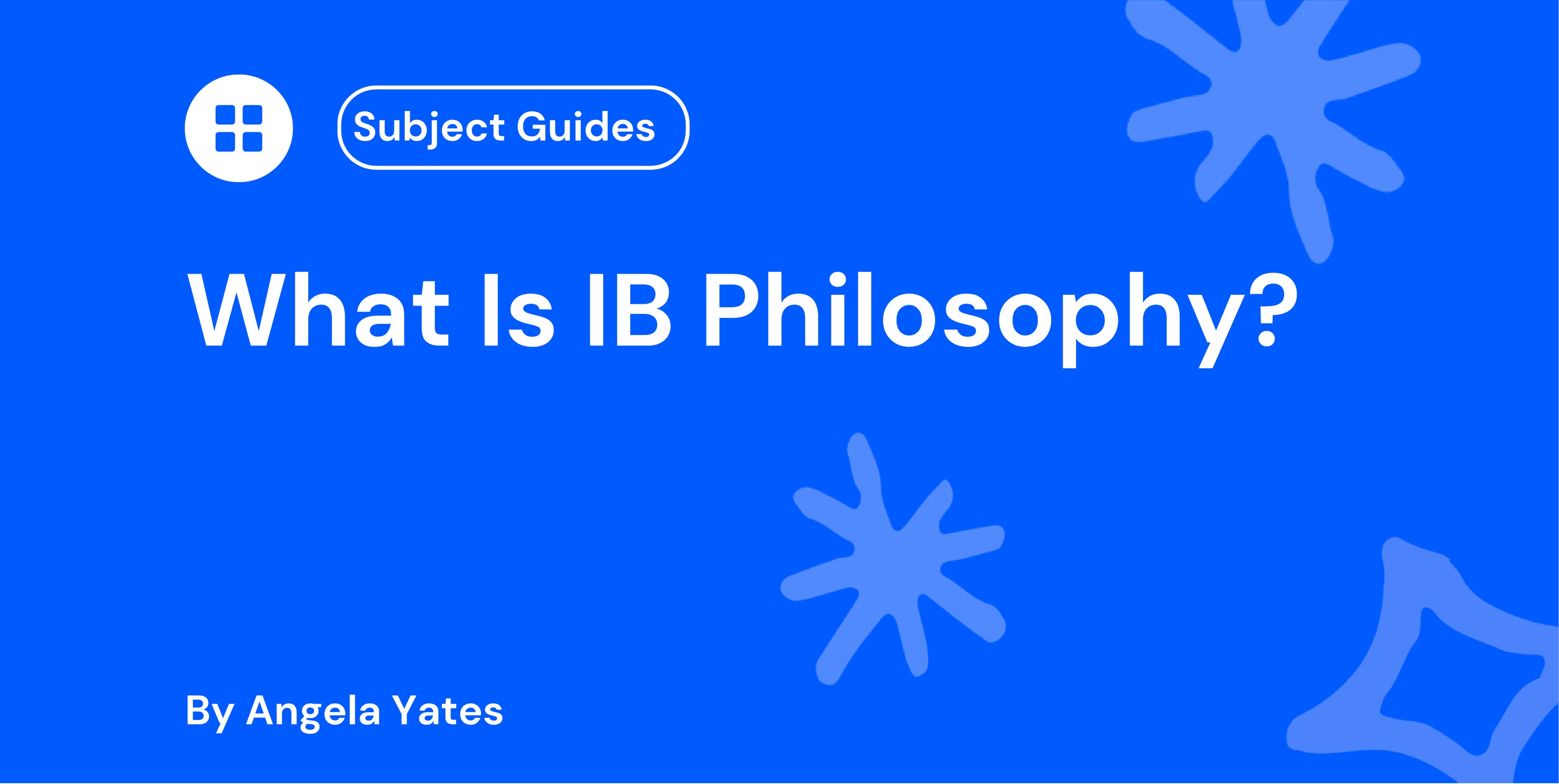 What Is IB Philosophy?