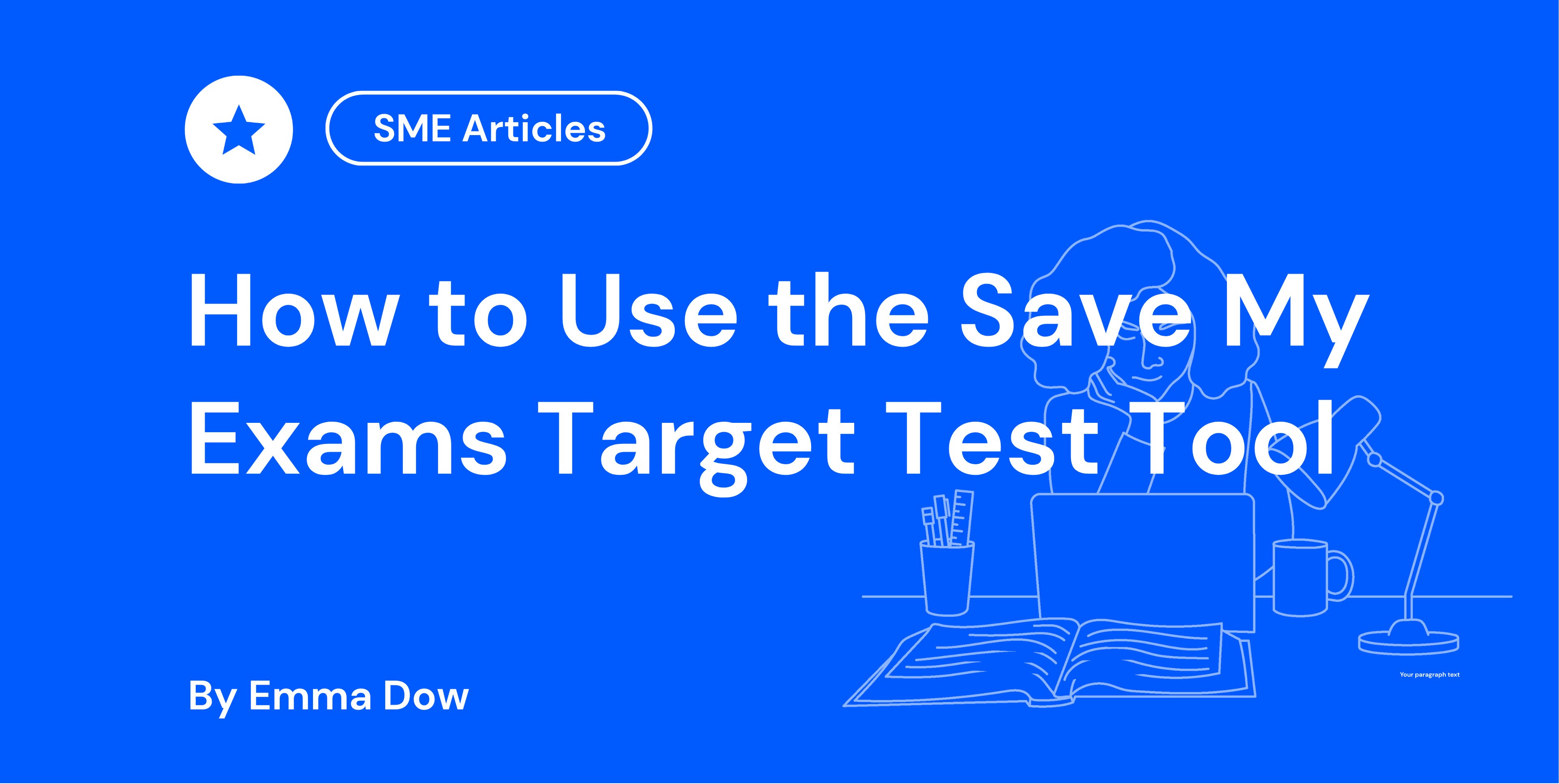 How to Use the Save My Exams Target Test Tool