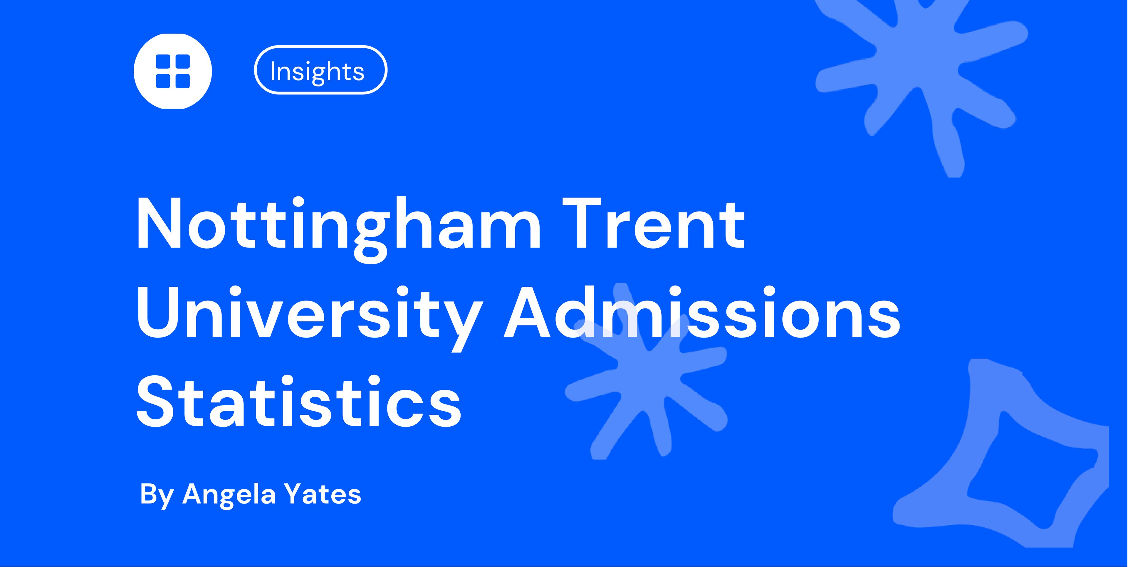 Nottingham Trent University Admissions Statistics