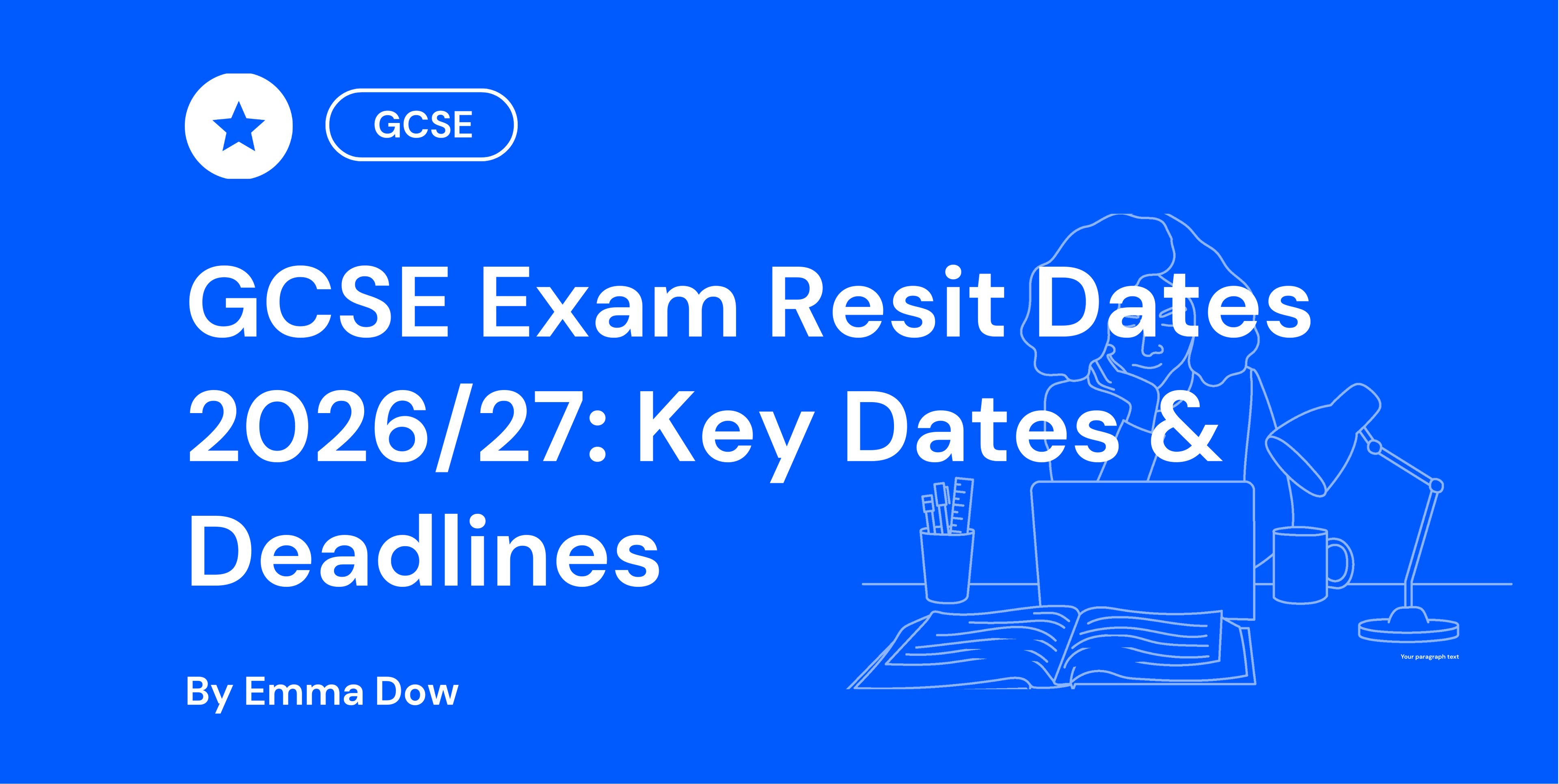 GCSE Exam Resit Dates 202627 Key Dates & Deadlines