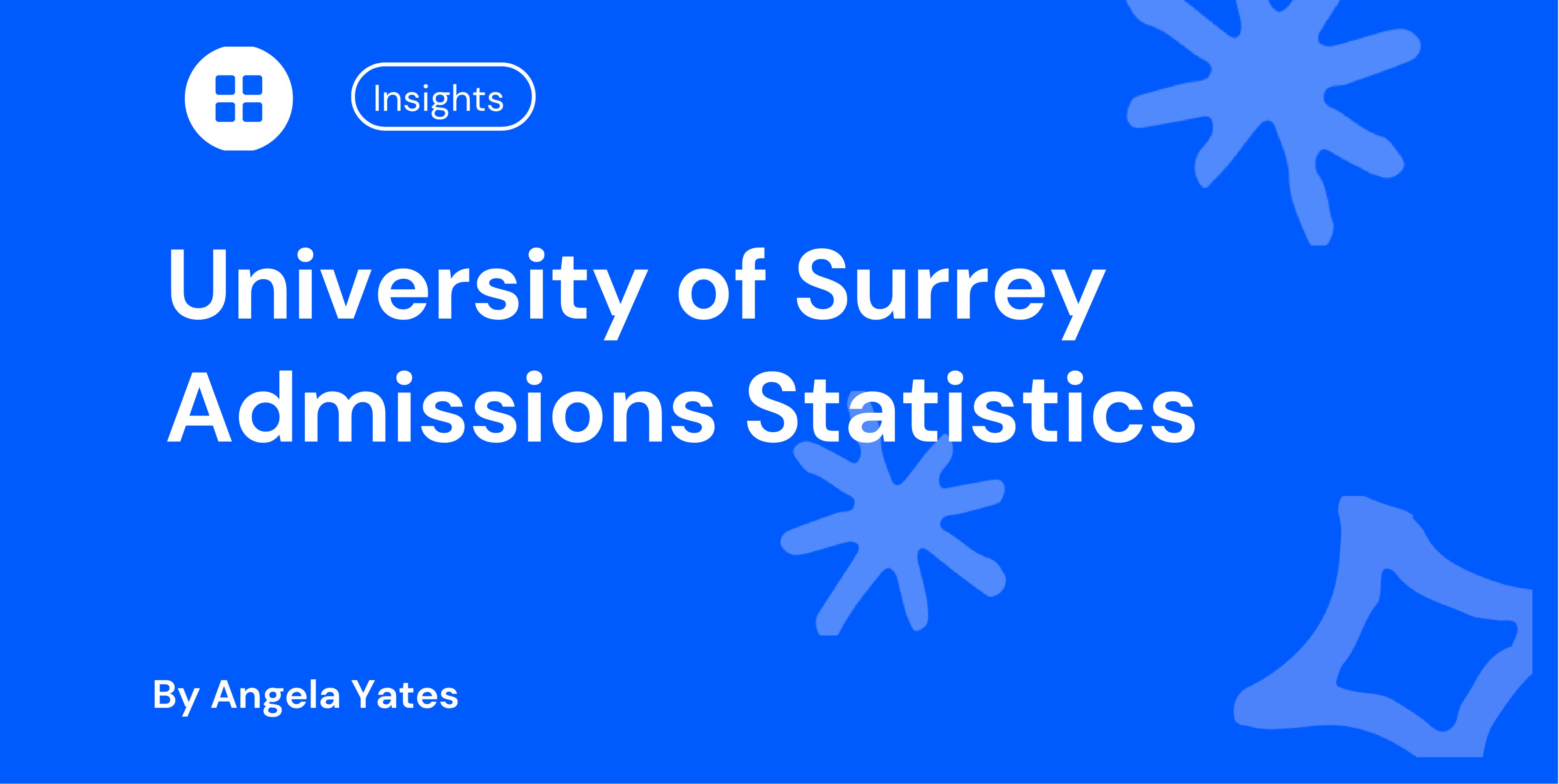 University of Surrey Admissions Statistics