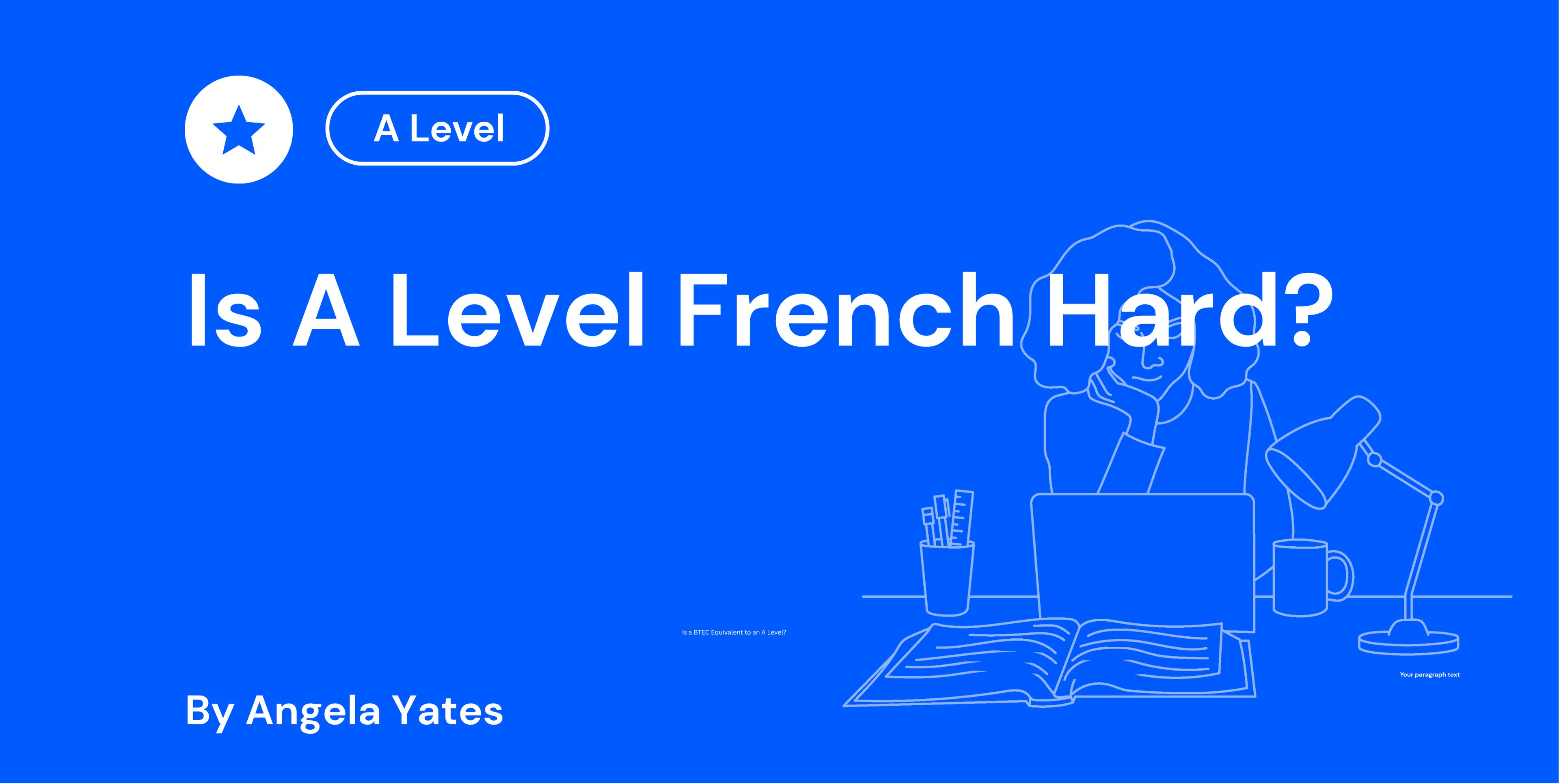 Is A Level French Hard?