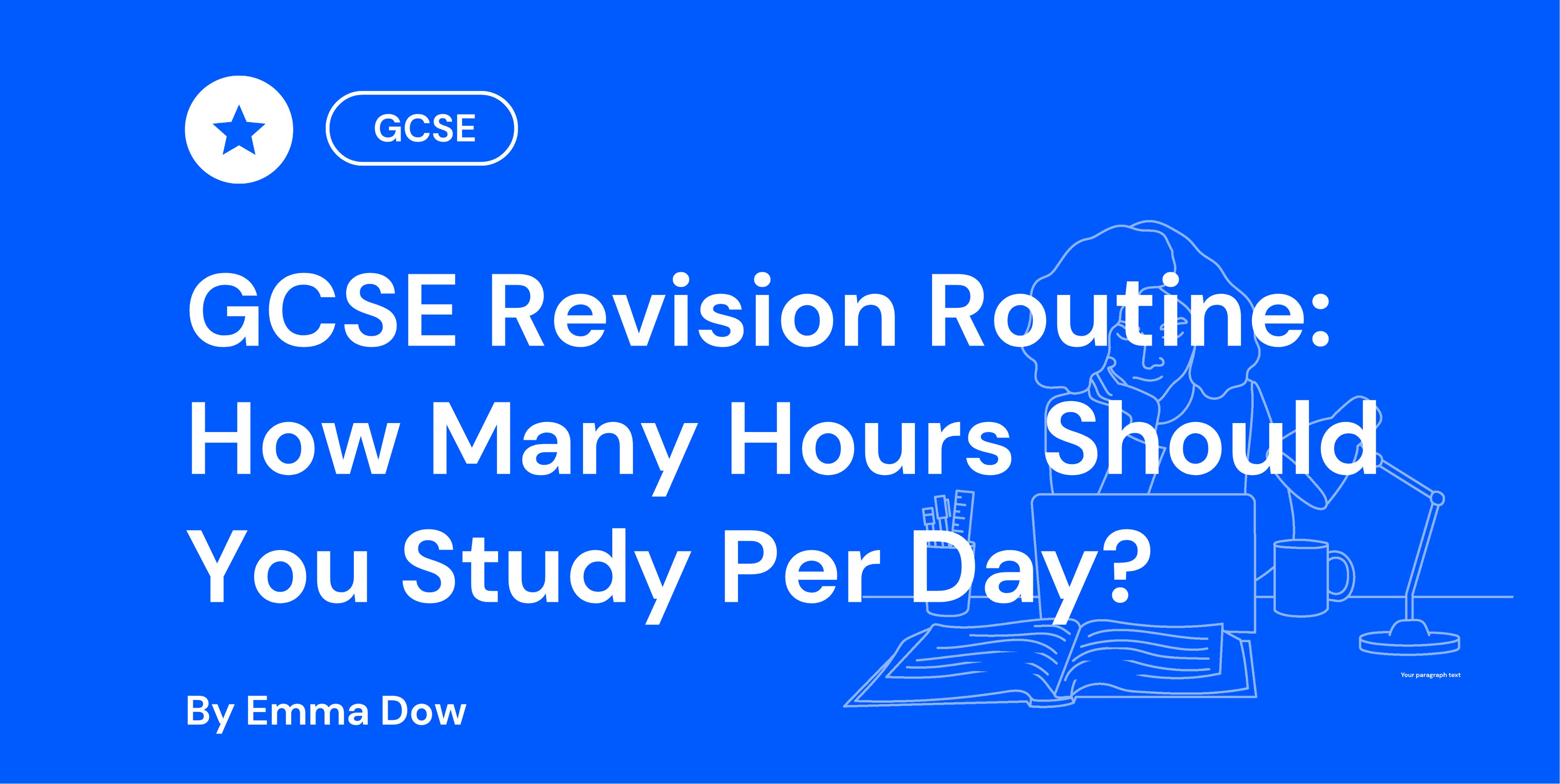 GCSE Revision Routine: How Many Hours Should You Study Per Day?