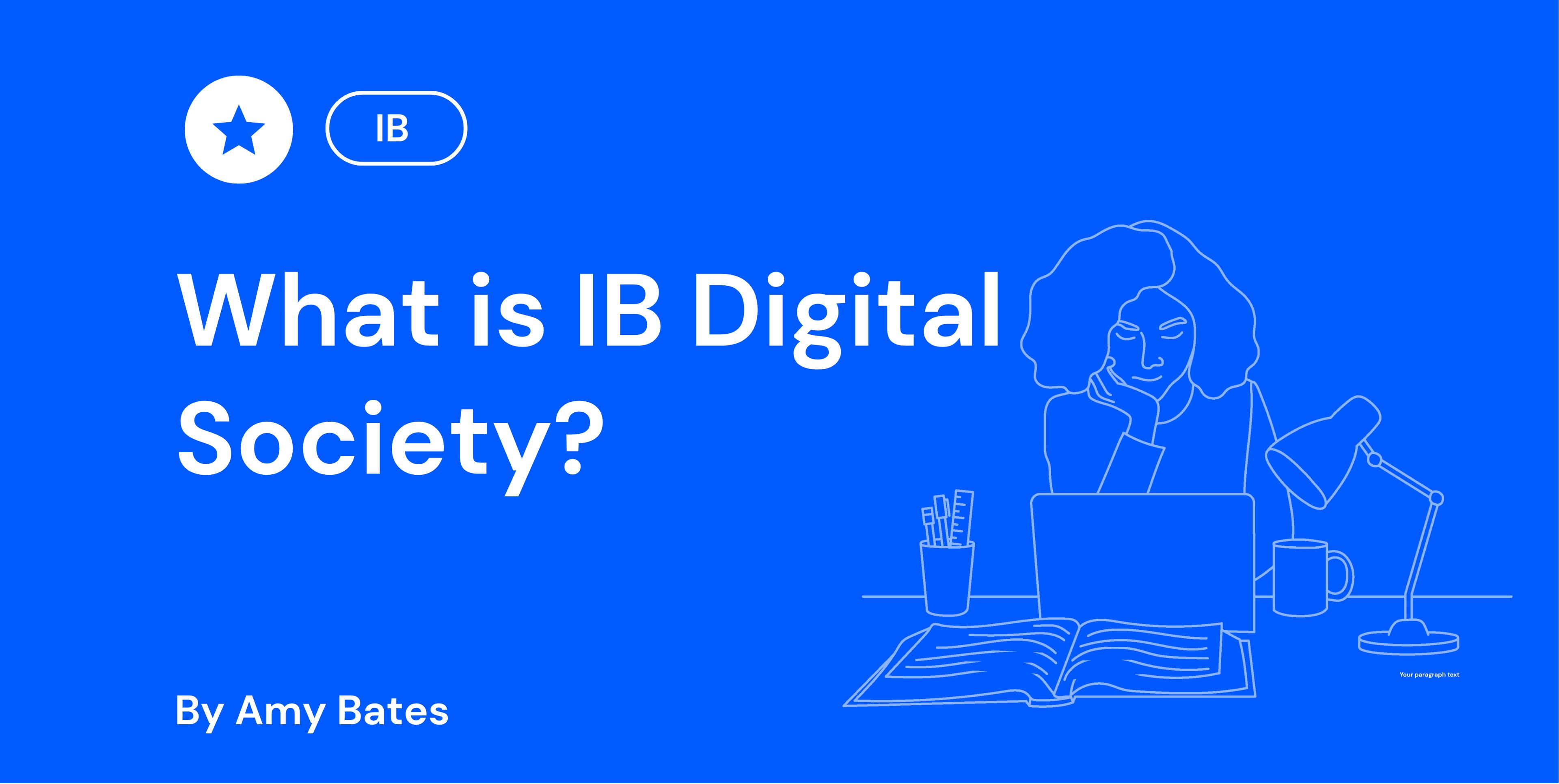 What is IB Digital Society?