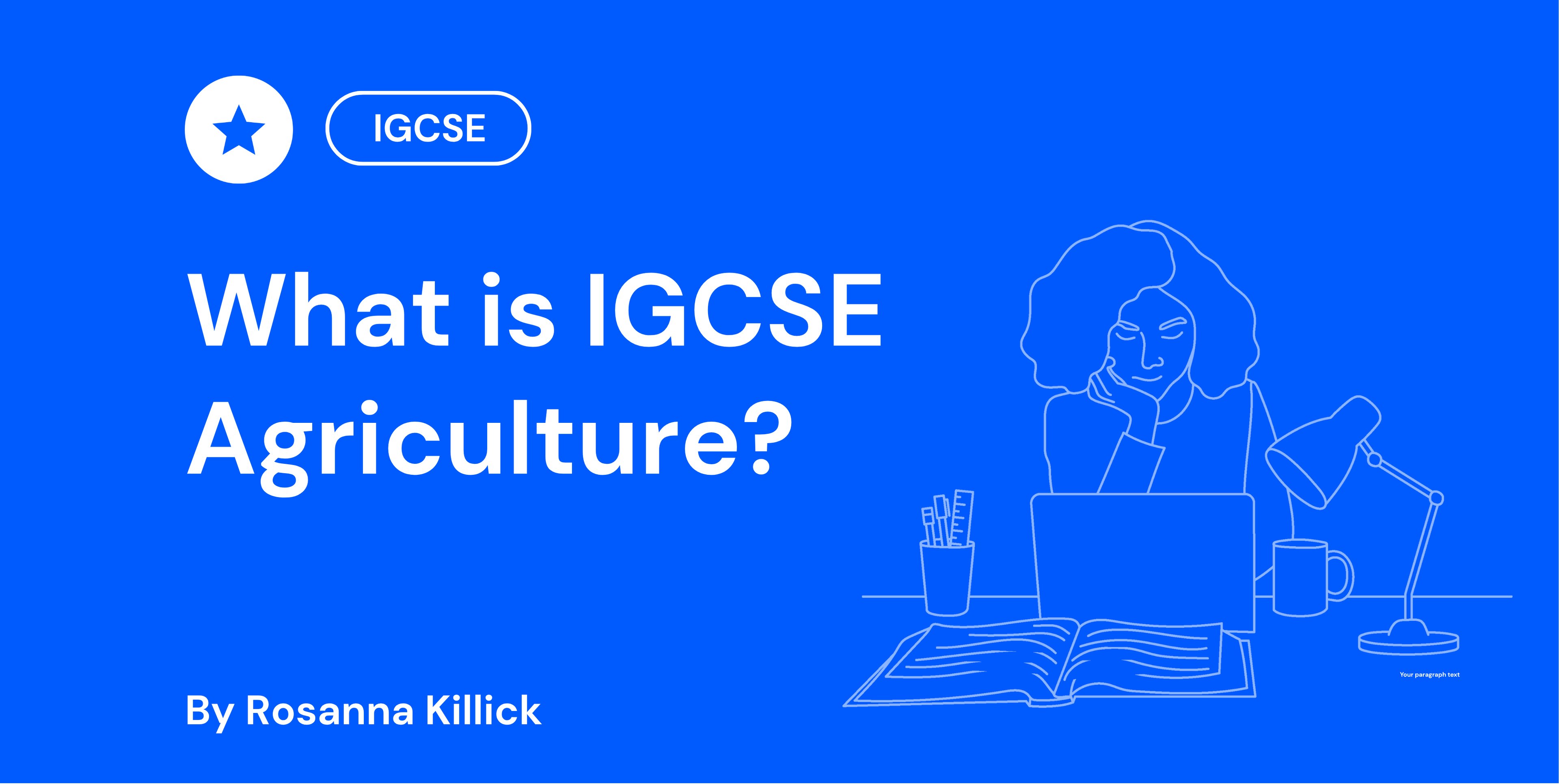 What is IGCSE Agriculture