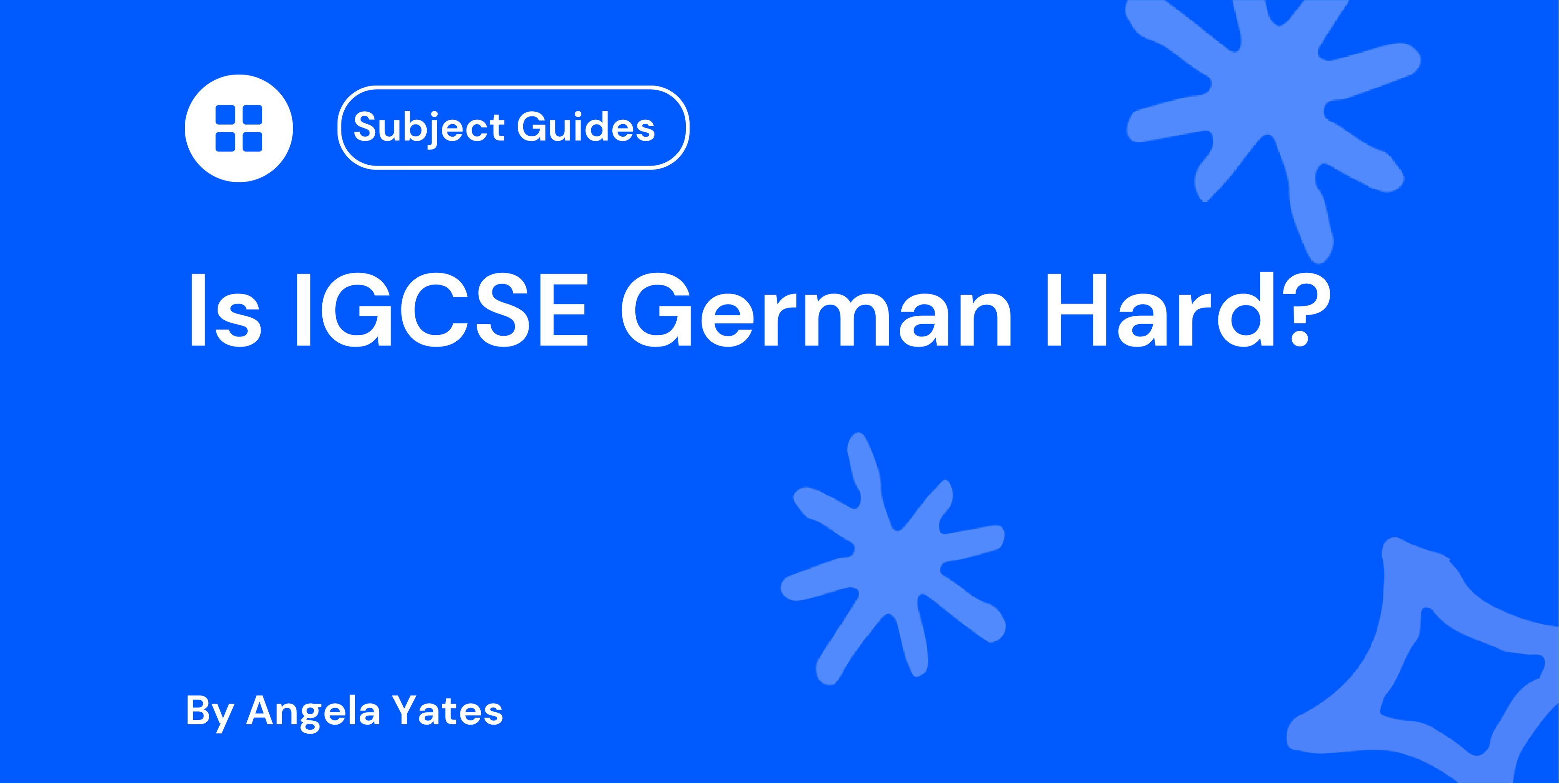 Is IGCSE German Hard
