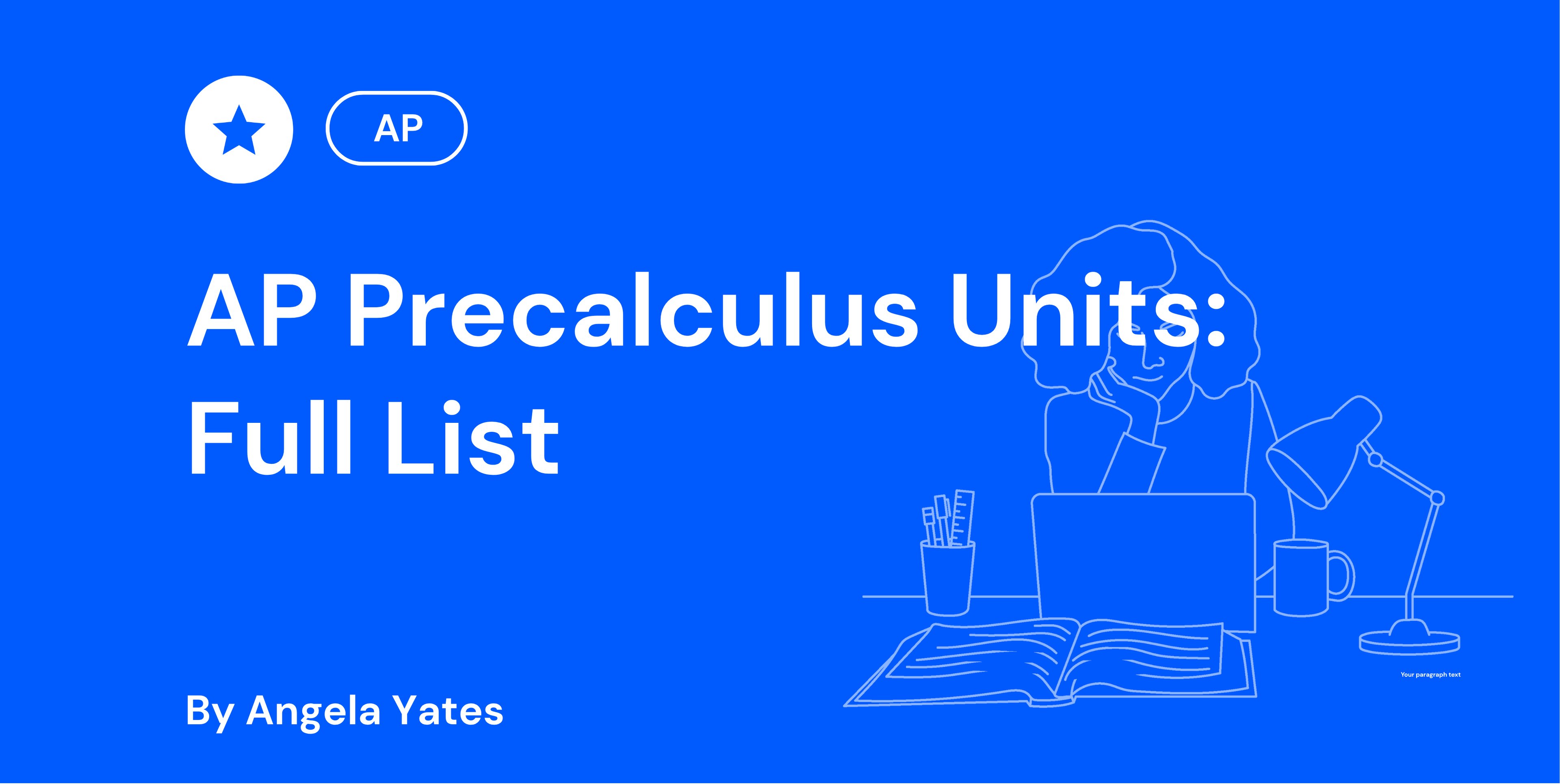 AP Precalculus Units Full List
