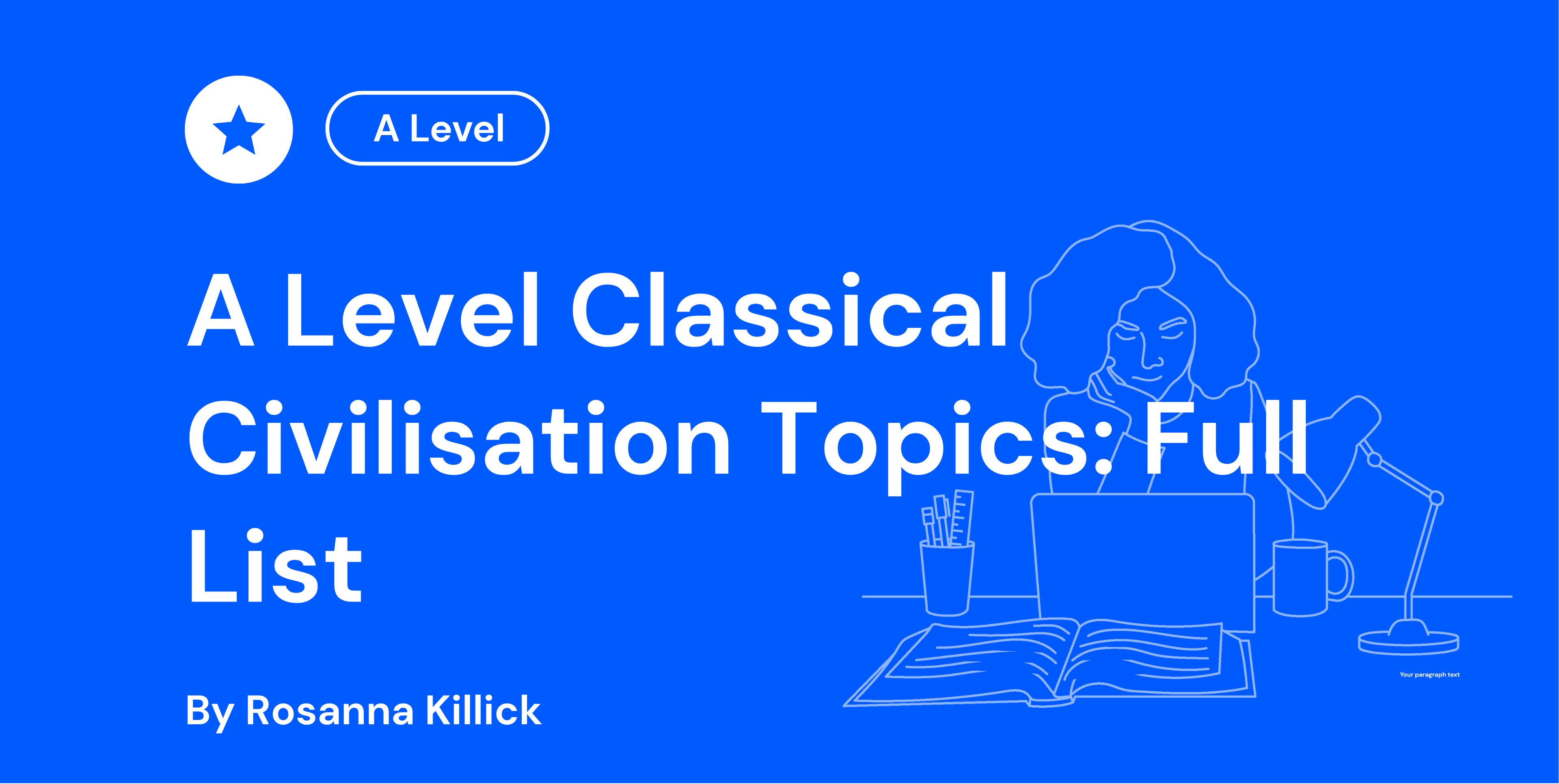 A Level Classical Civilisation Topics Full List